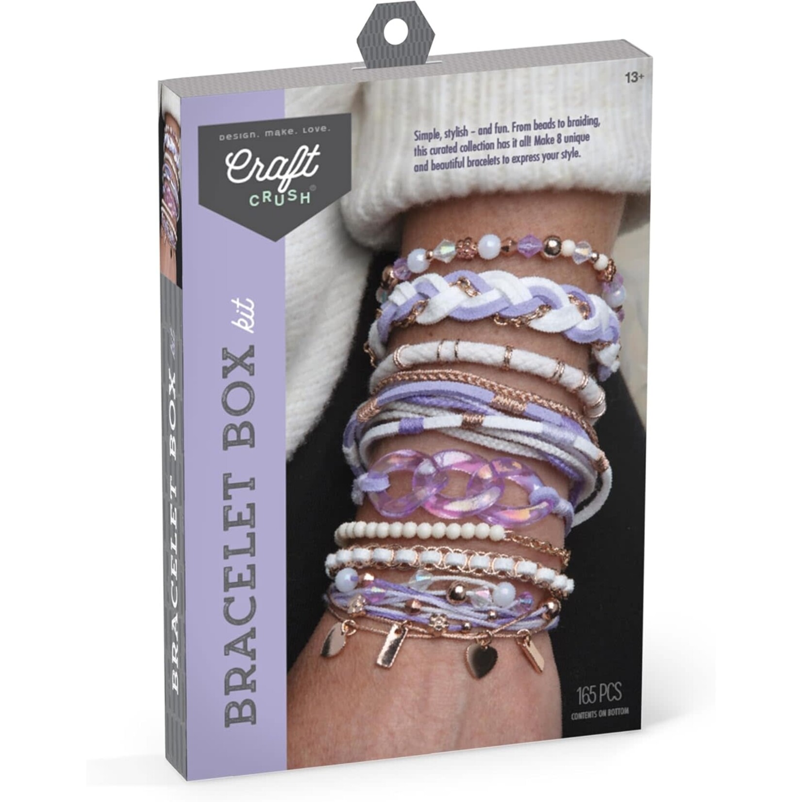 Craft Crush Bracelet Making Kit - LILAC
