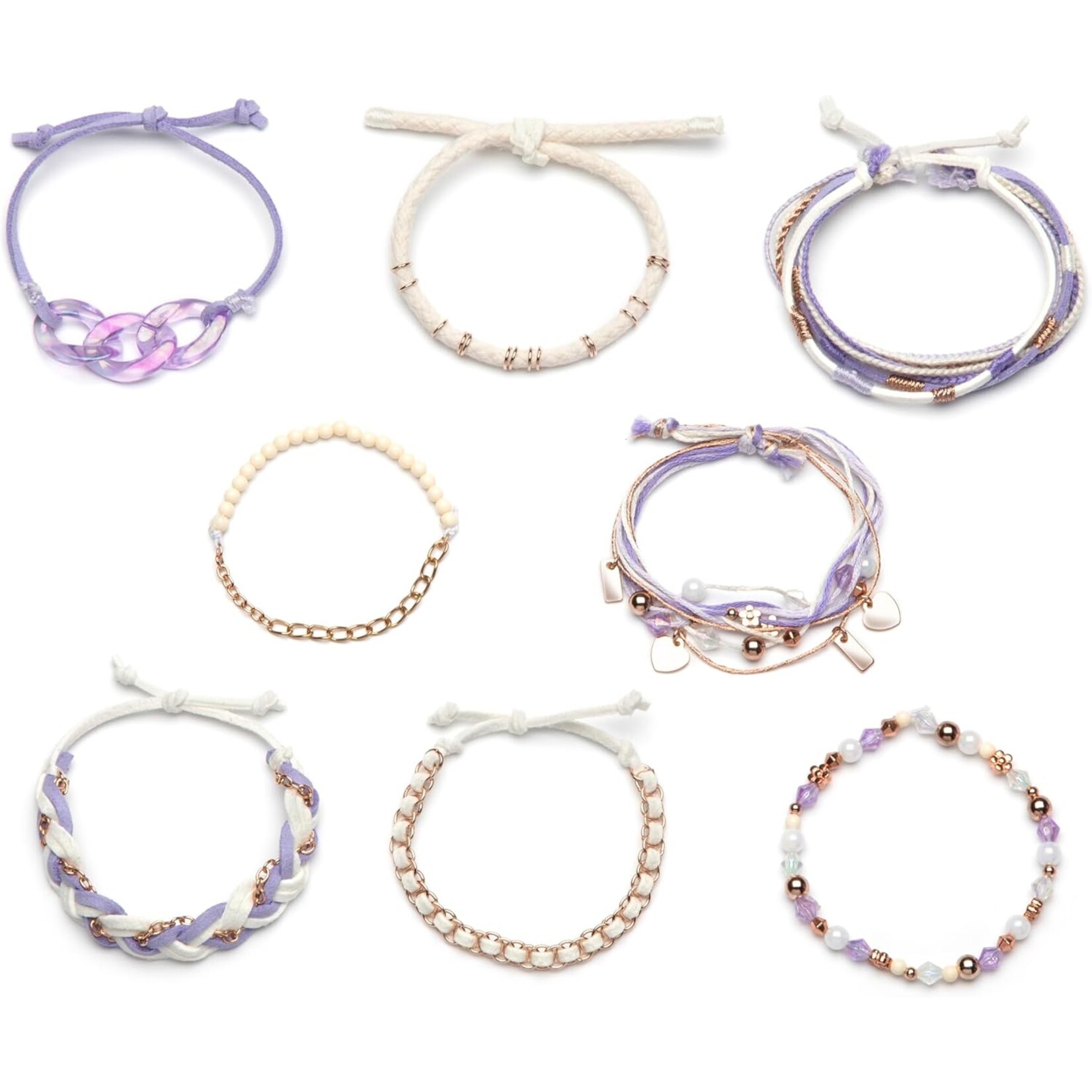 Craft Crush Bracelet Making Kit - LILAC