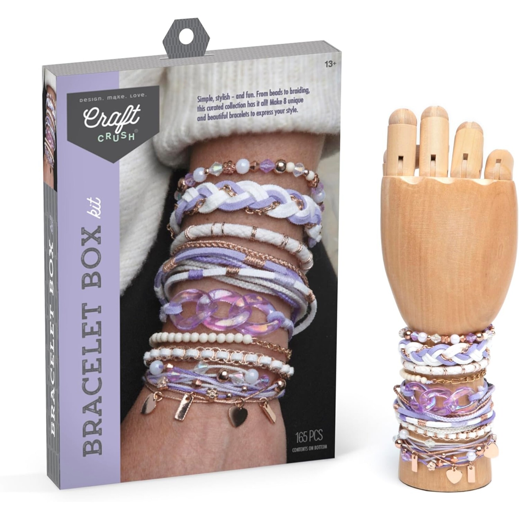 Craft Crush Bracelet Making Kit - LILAC