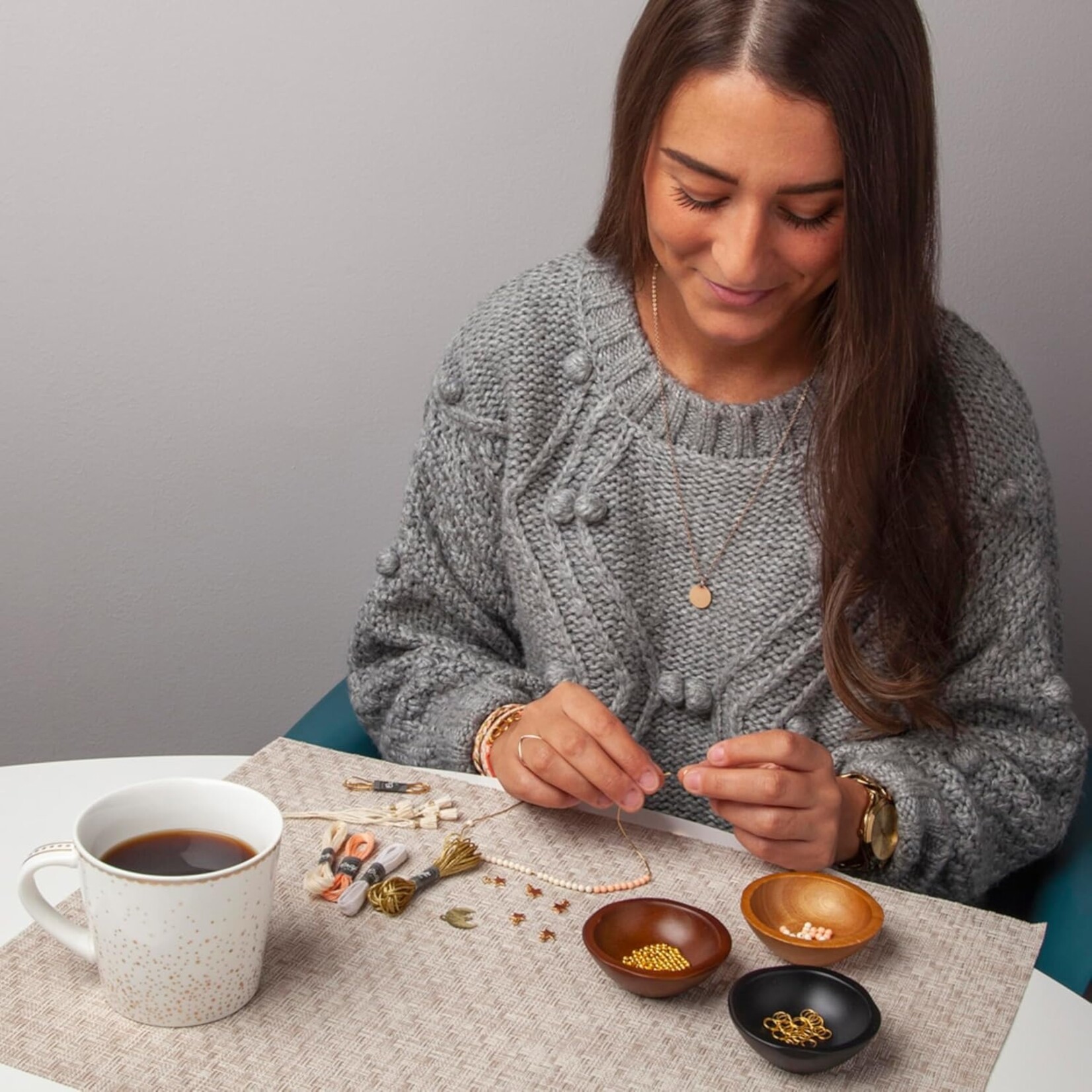 Craft Crush Bracelet Making Kit - GOLD