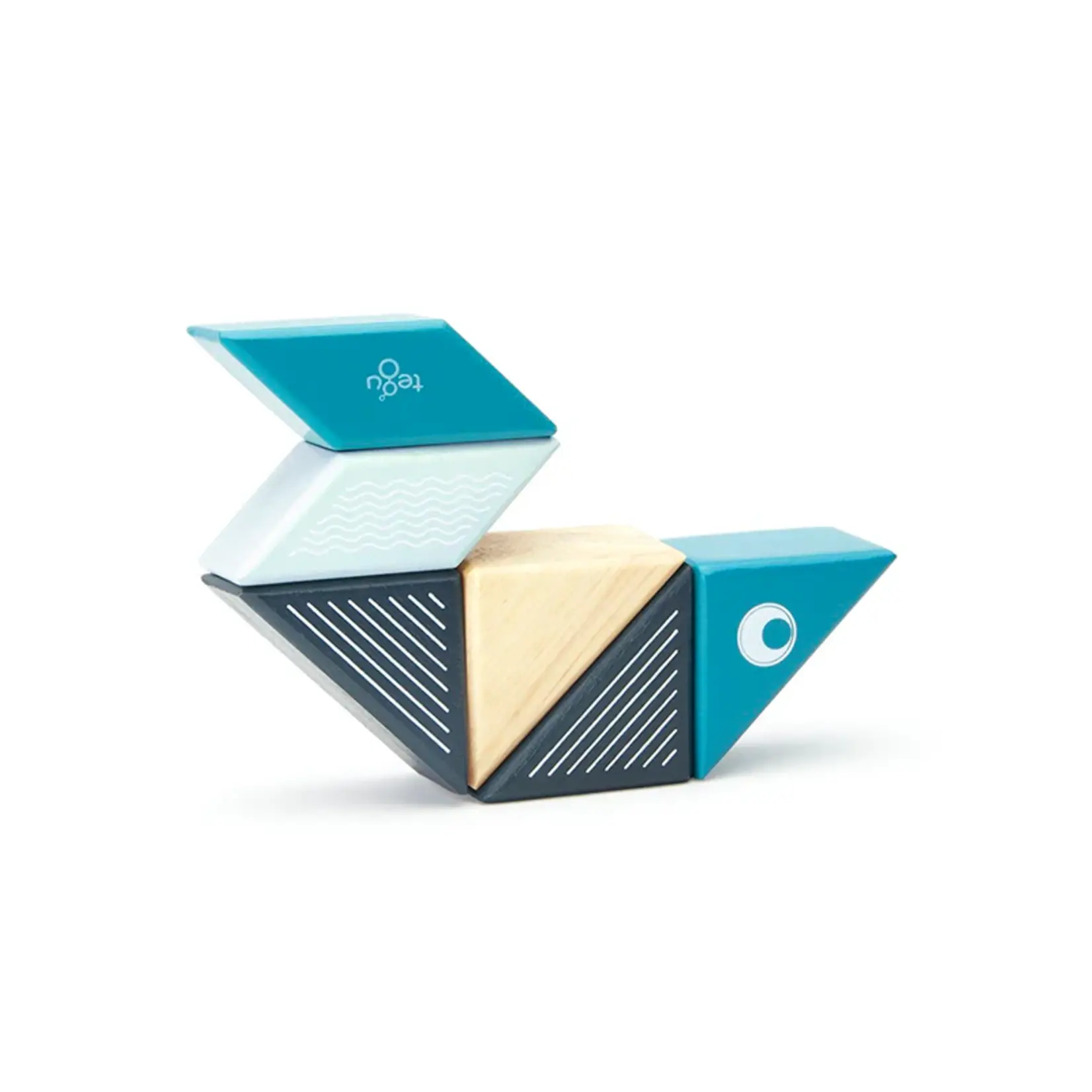Travel Pals - Whale Magnetic Wooden Blocks  0+