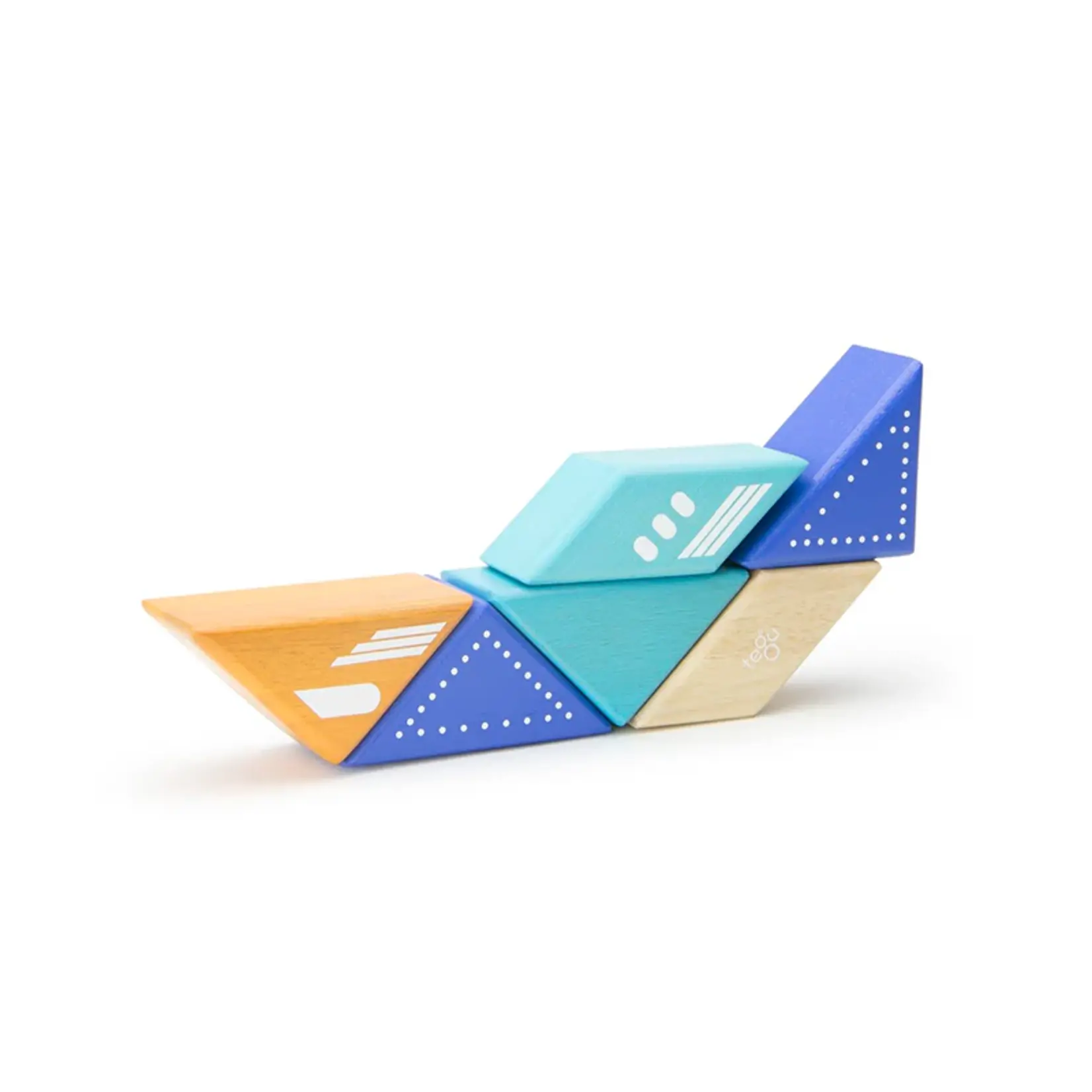 Travel Pals - Jet Plane Magnetic Wooden Blocks  0+