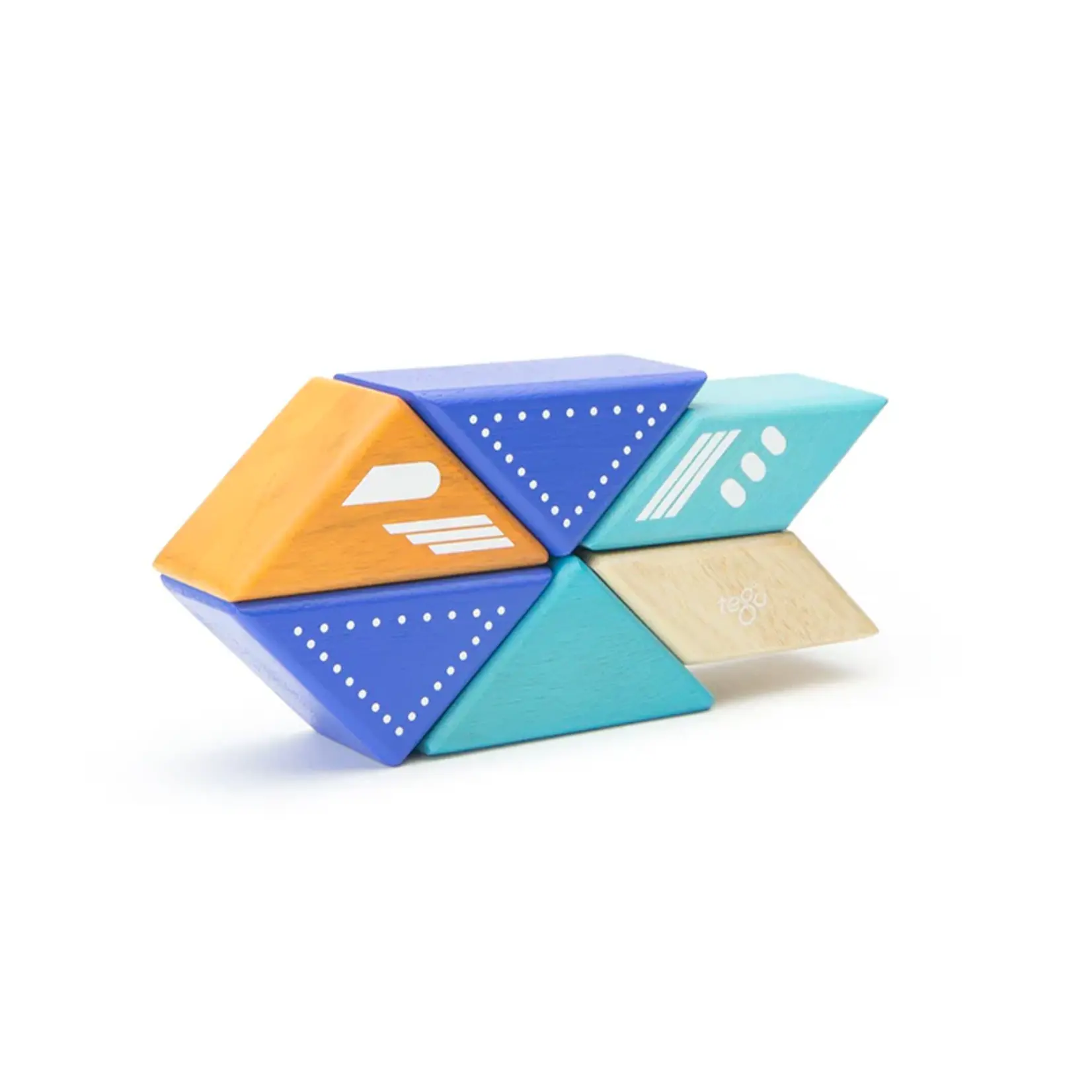Travel Pals - Jet Plane Magnetic Wooden Blocks  0+