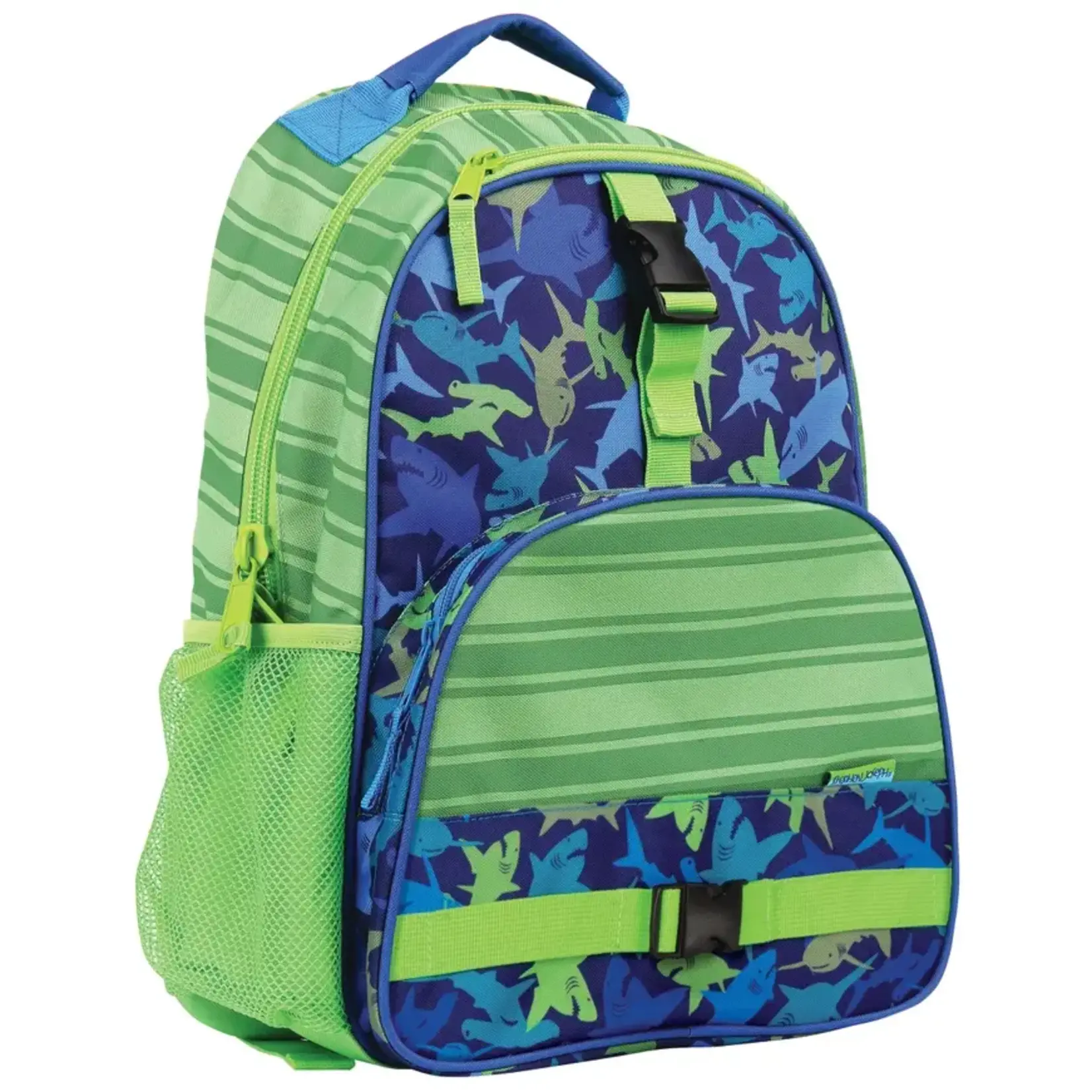 Stephen Joseph All Over Print Backpacks - Green Shark