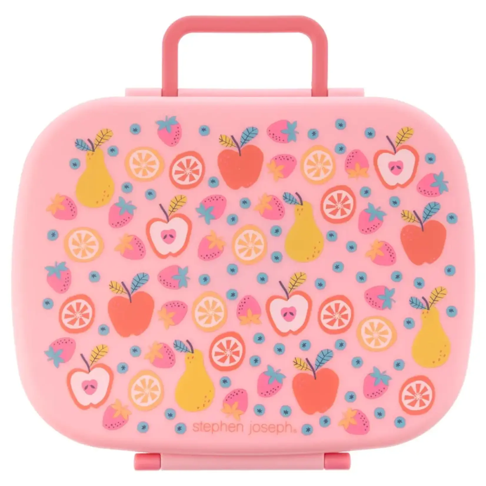 Stephen Joseph Bento Box with Removable Tray - Fruit