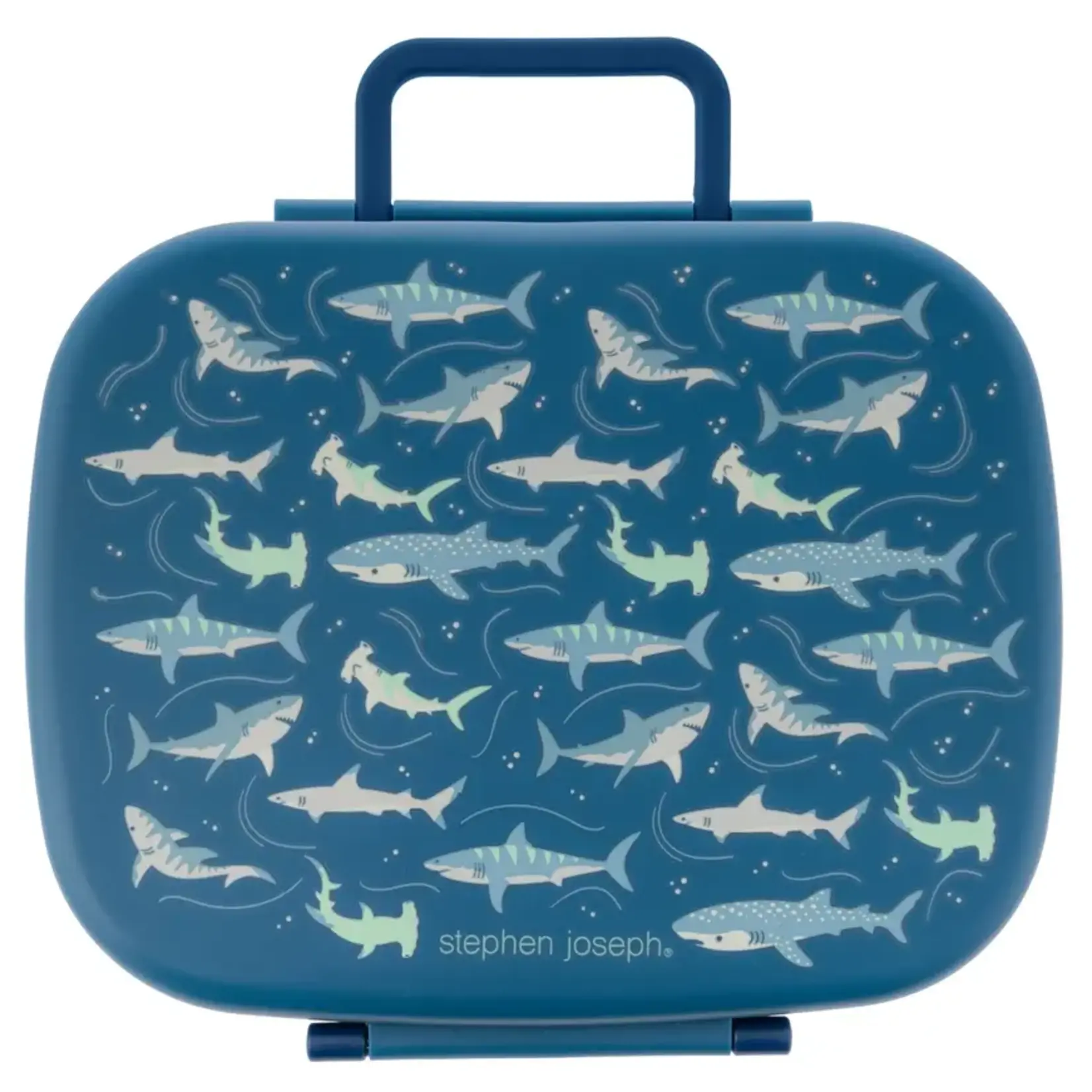 Stephen Joseph Bento Box with Removable Tray - Shark
