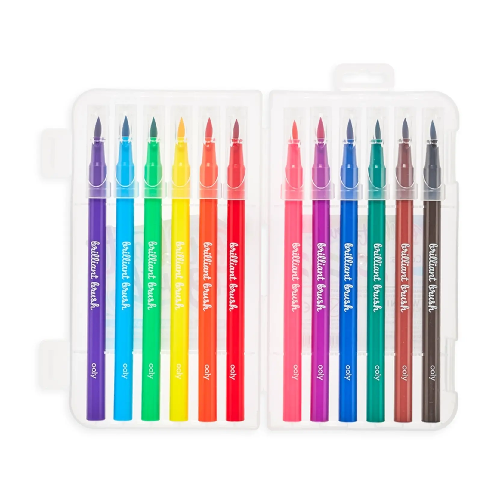 OOLY Brilliant Brush Markers - Set of 12