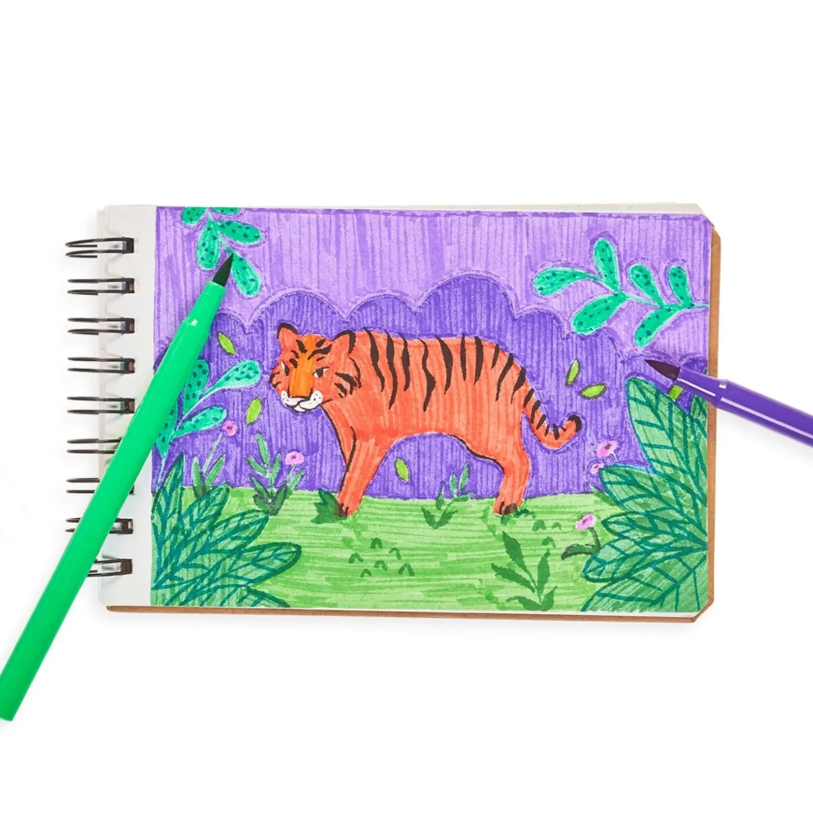 OOLY Brilliant Brush Markers - Set of 12