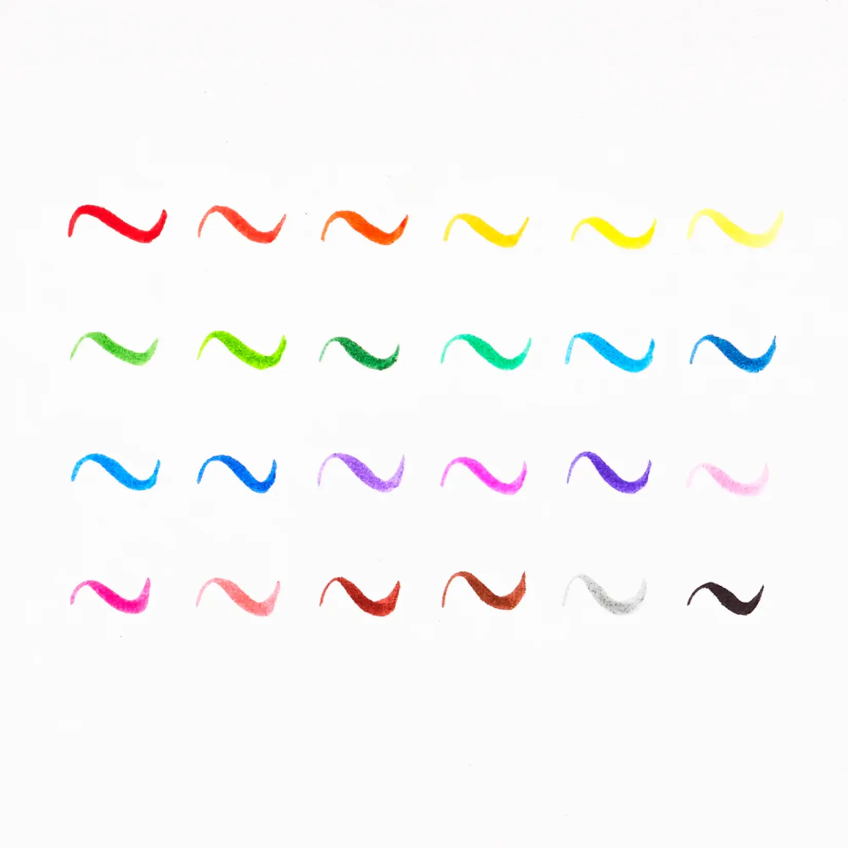 OOLY Brilliant Brush Markers - Set of 12