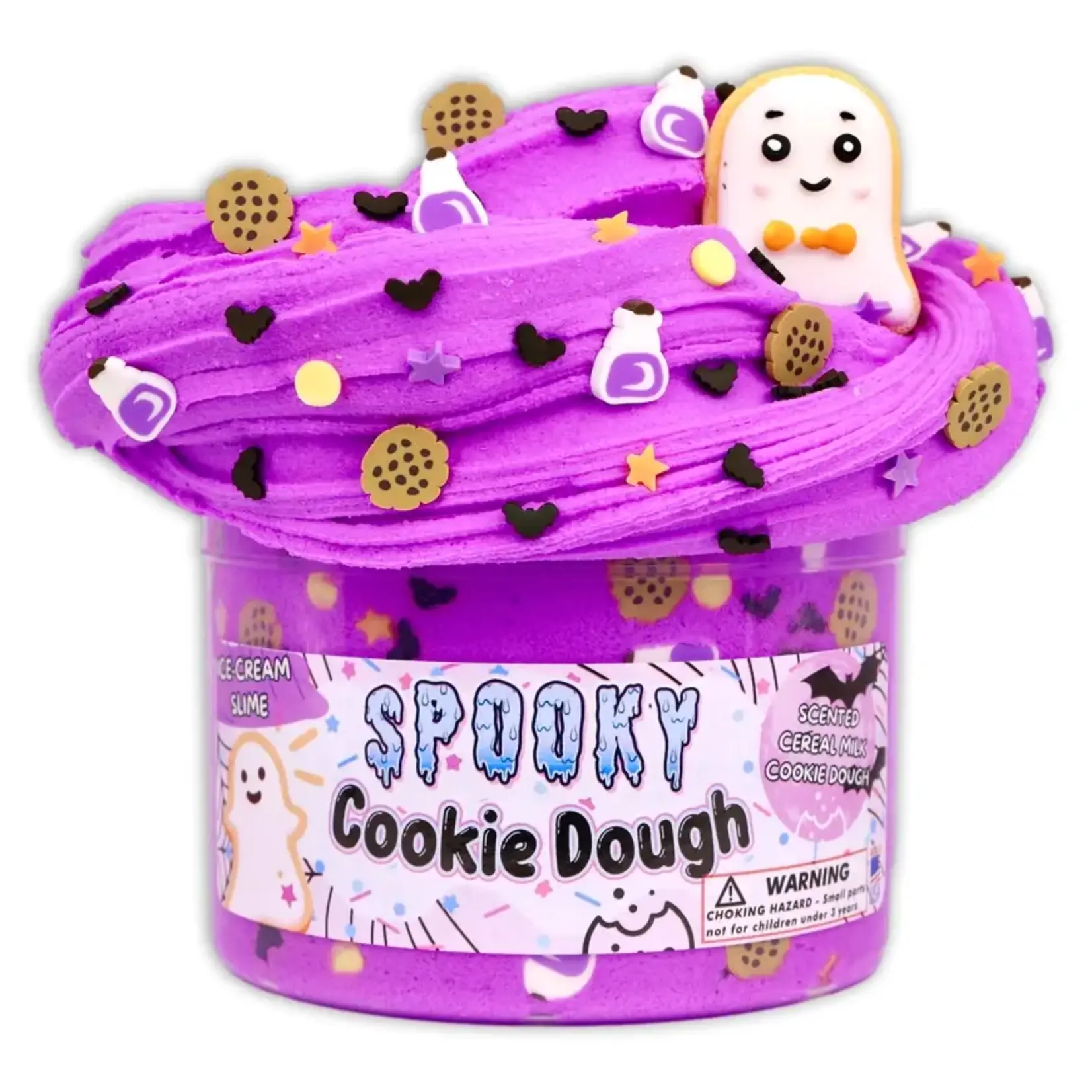 Dope Slimes Spooky Cookie Dough - 8oz Ice Cream Slime