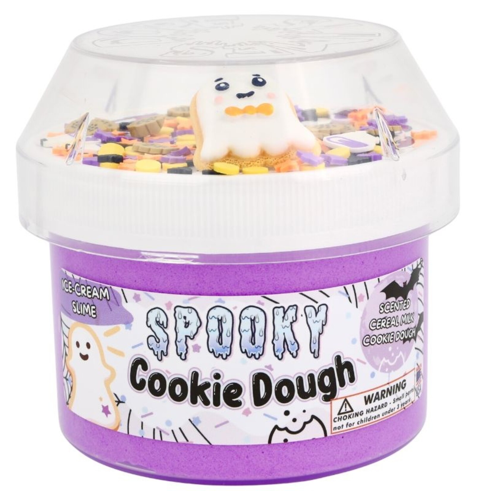 Dope Slimes Spooky Cookie Dough - 8oz Ice Cream Slime