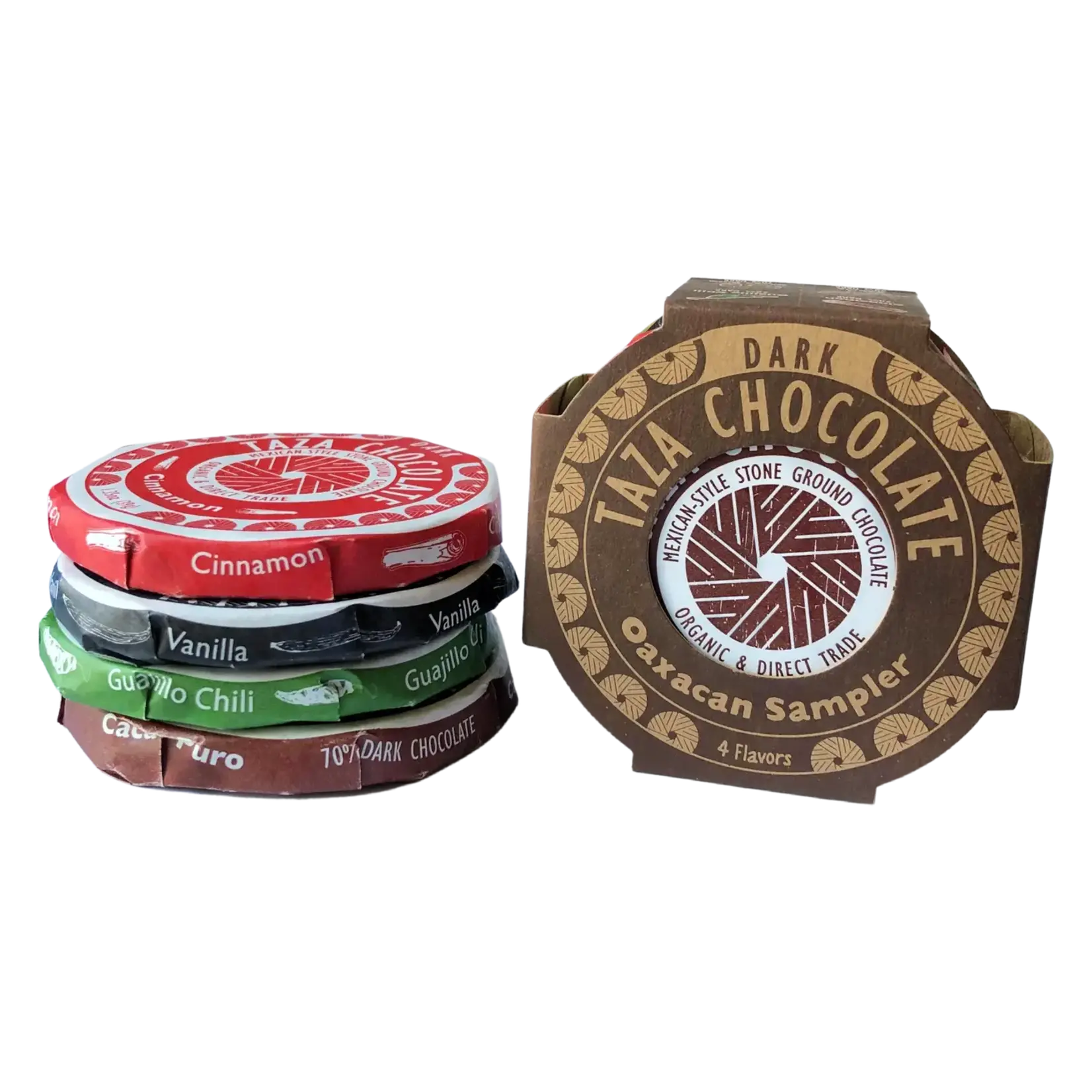 Oaxacan Mexican-Style Dark Chocolate - 4PK