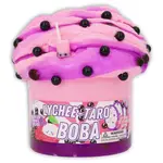Dope Slimes Lychee Taro Boba - 8oz Hybrid Butter Slime