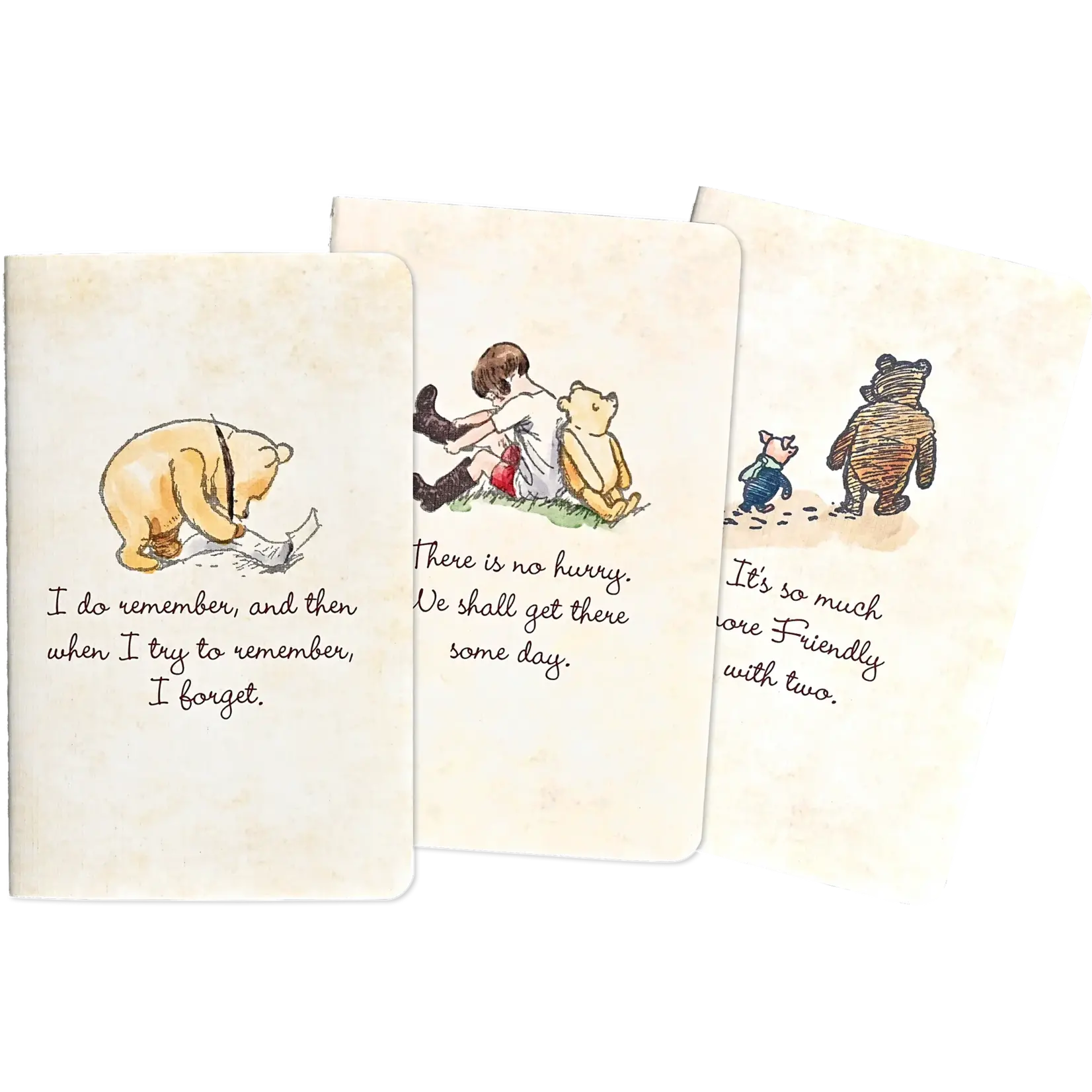 Peter Pauper Press Winnie-the-Pooh Jotter Notebooks
