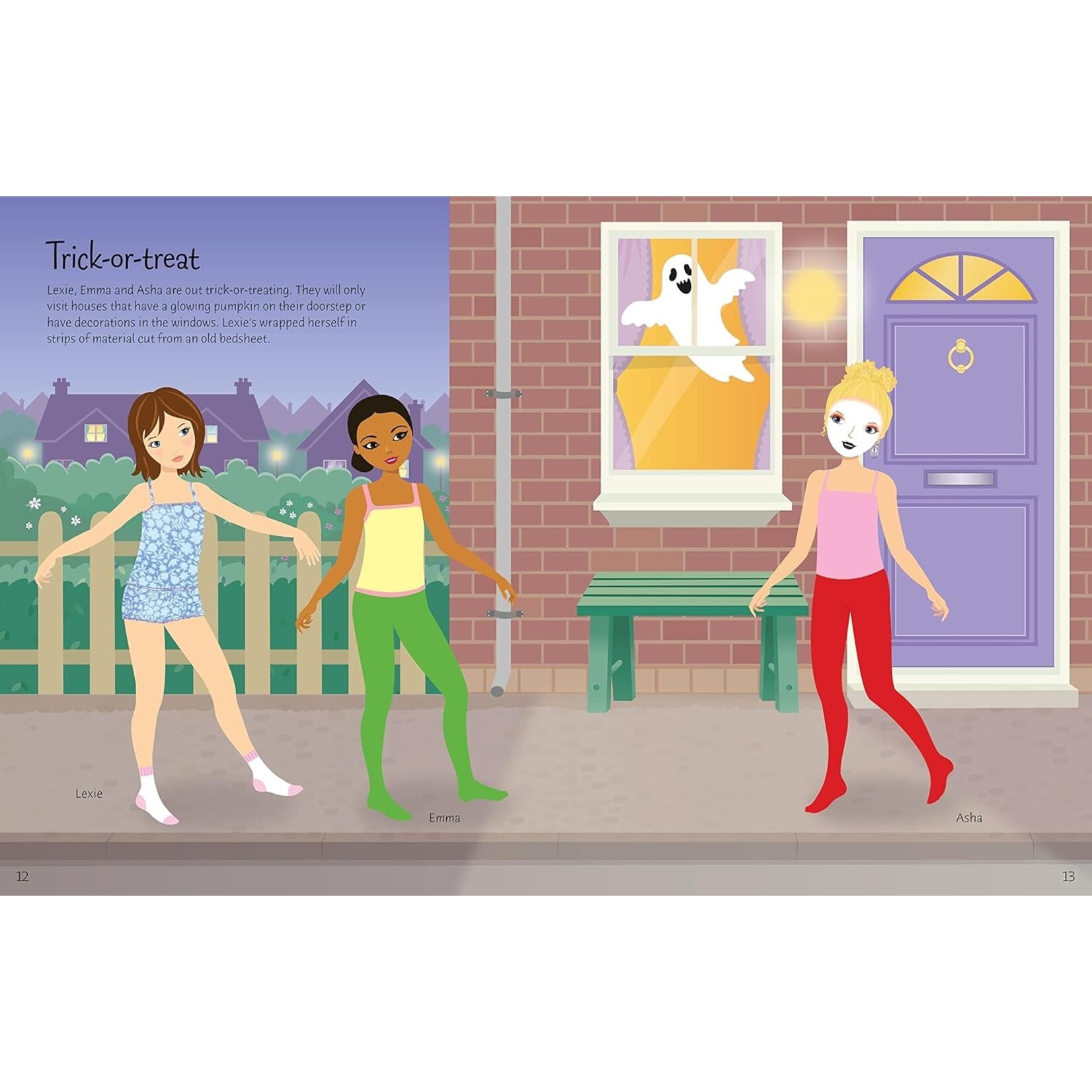 Sticker Dolly Dressing: Halloween