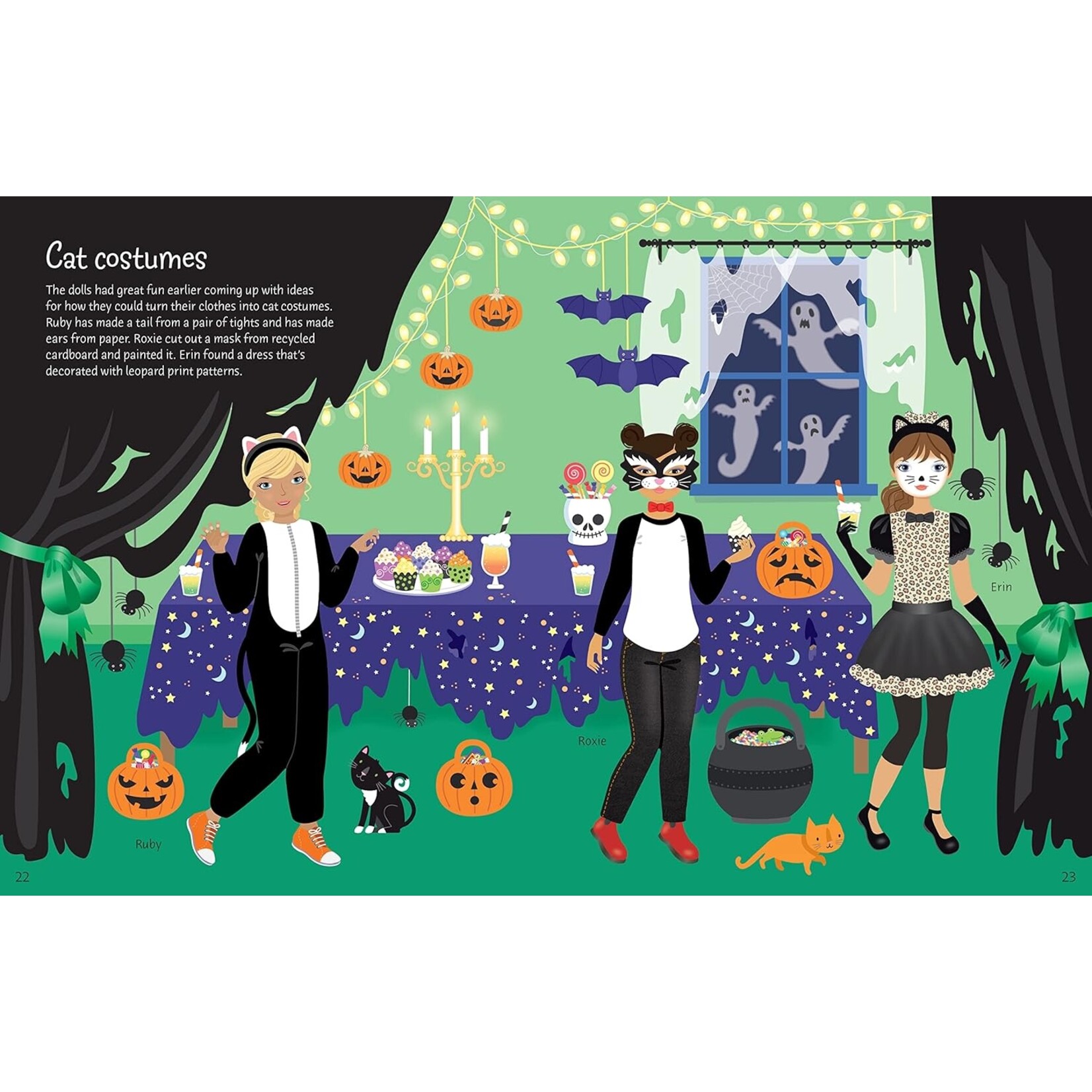 Sticker Dolly Dressing: Halloween