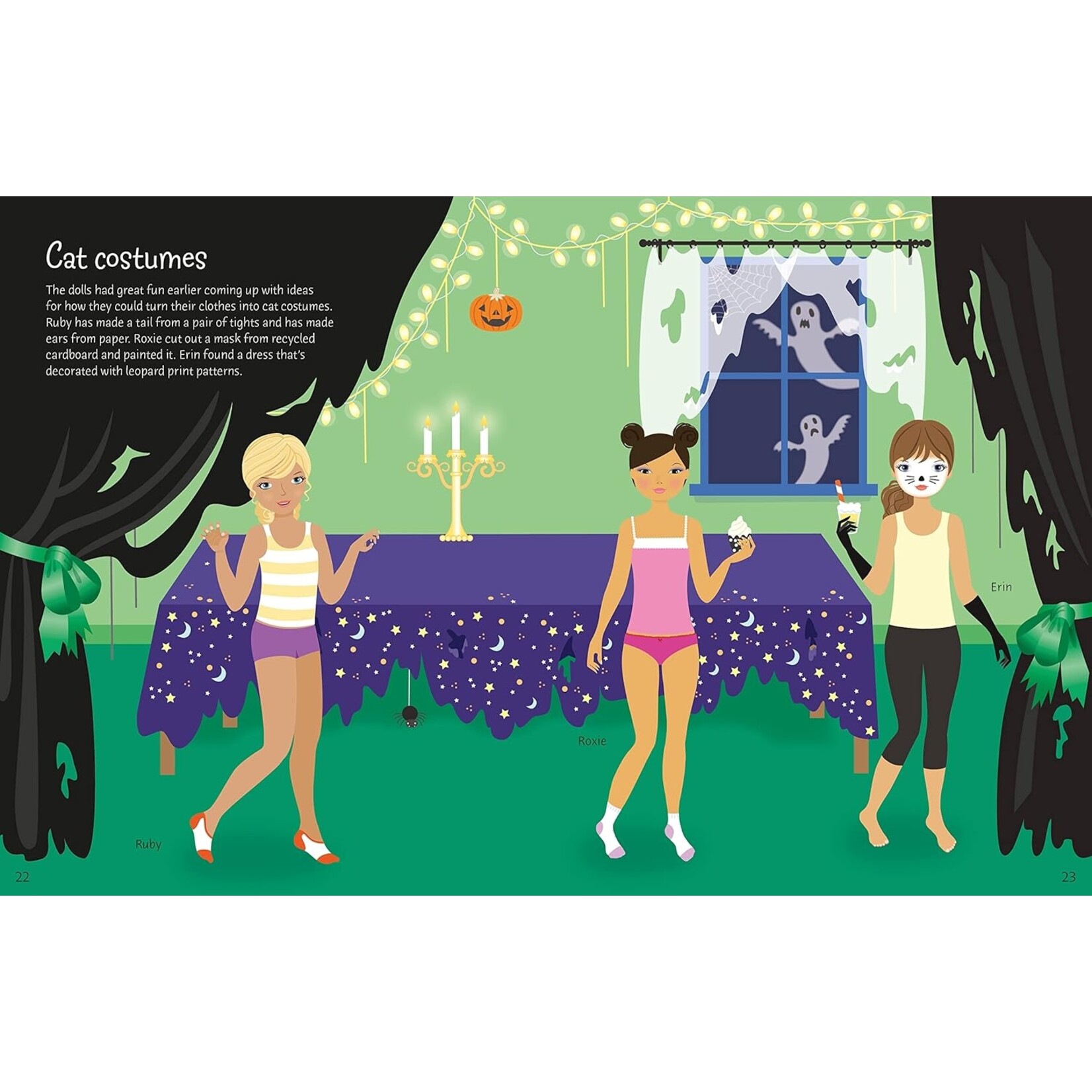 Sticker Dolly Dressing: Halloween