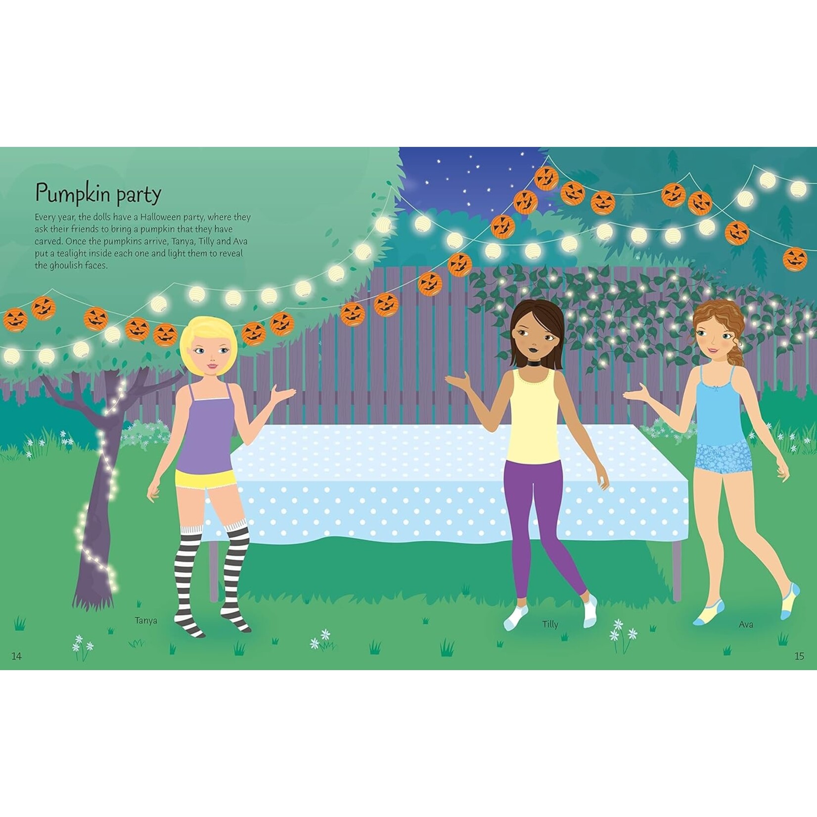 Sticker Dolly Dressing: Halloween