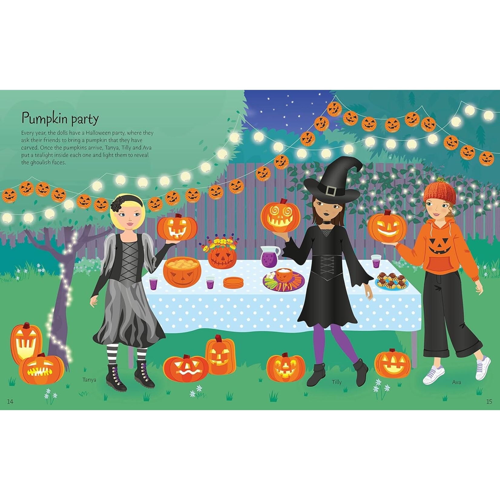 Sticker Dolly Dressing: Halloween