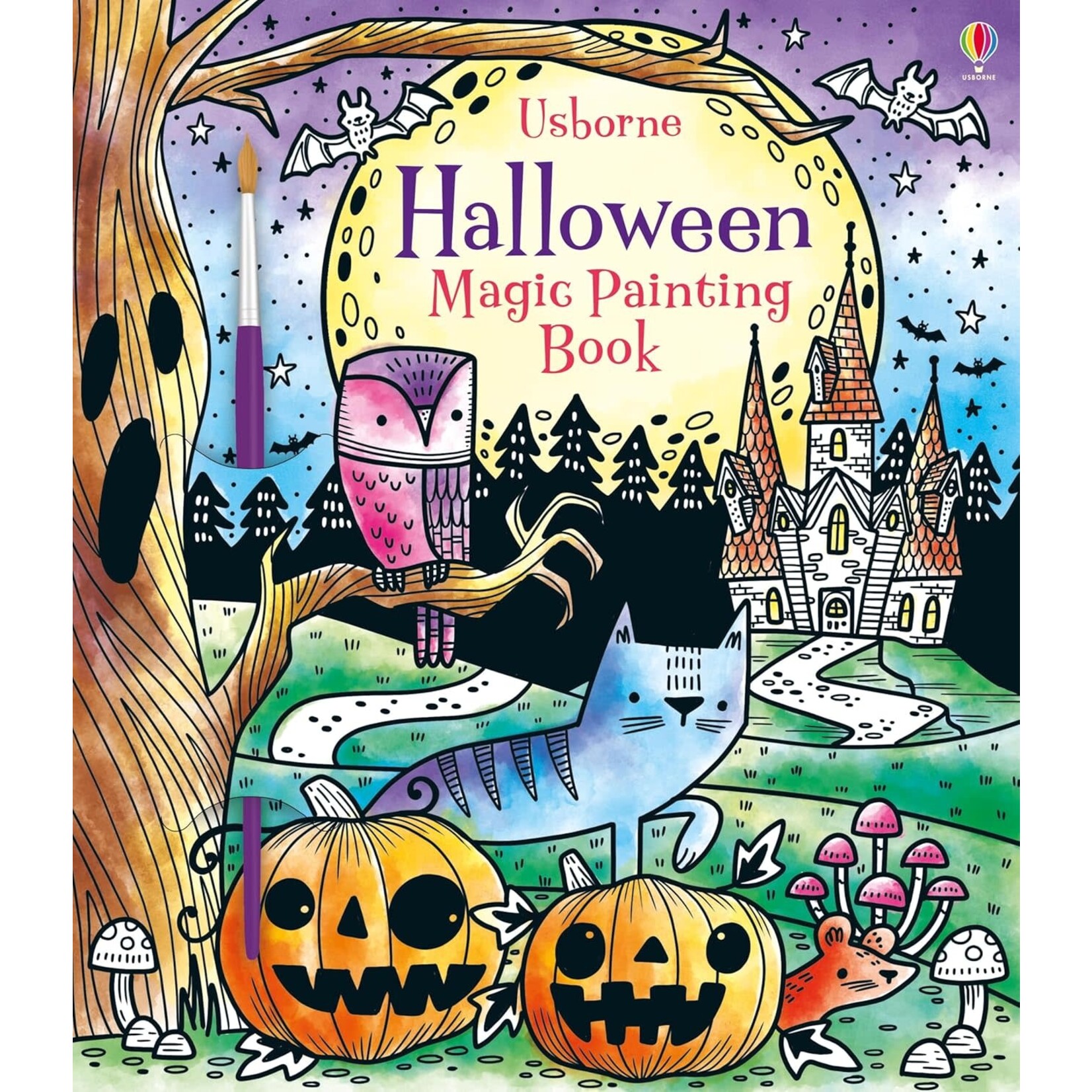 Halloween Magic Painting Book