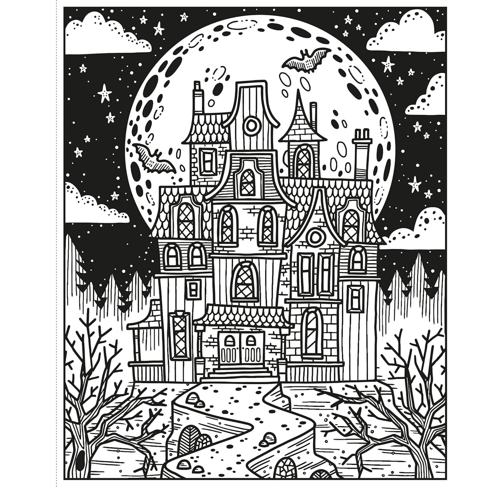 Halloween Magic Painting Book