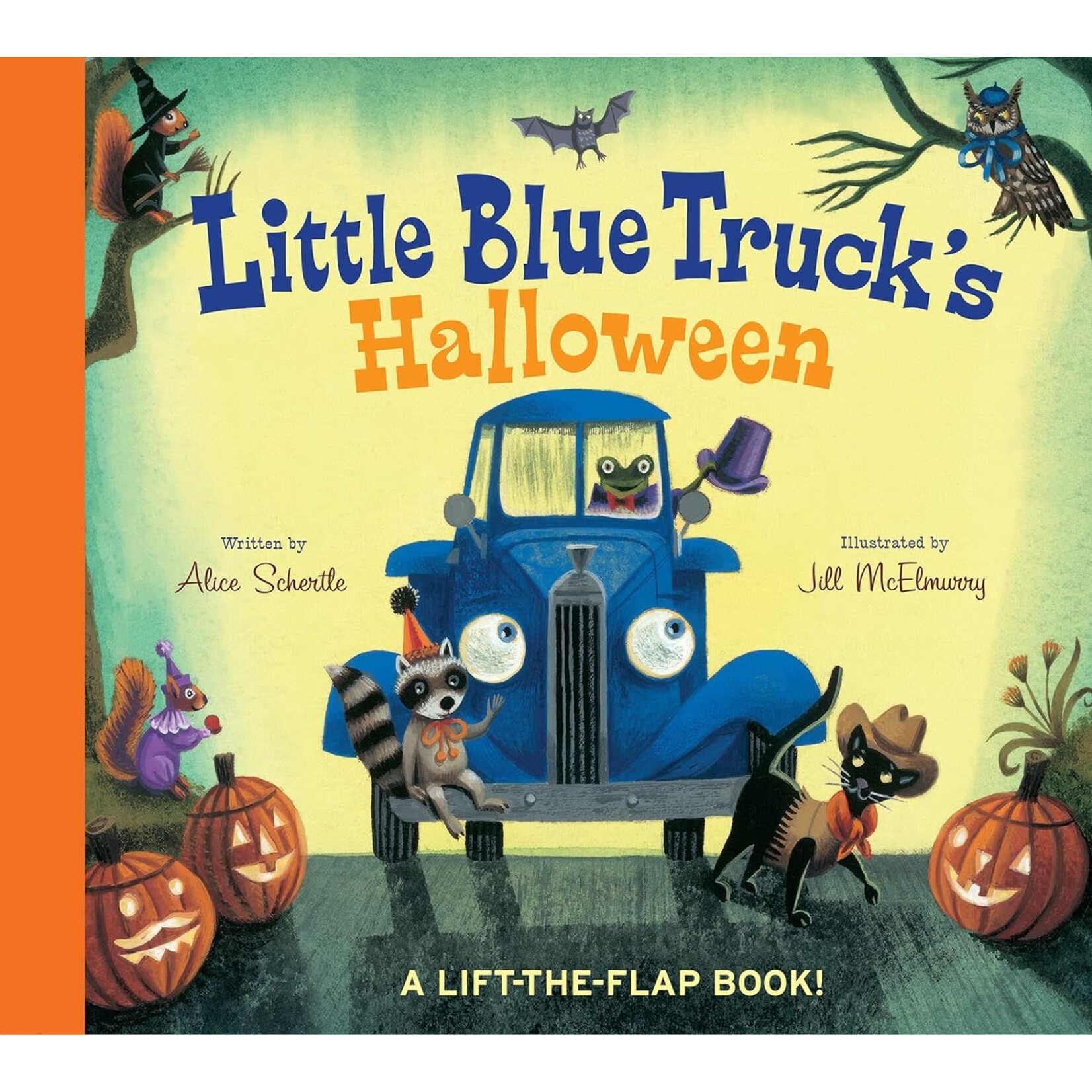 Little Blue Truck's Halloween: A Lift-the-Flap Book!