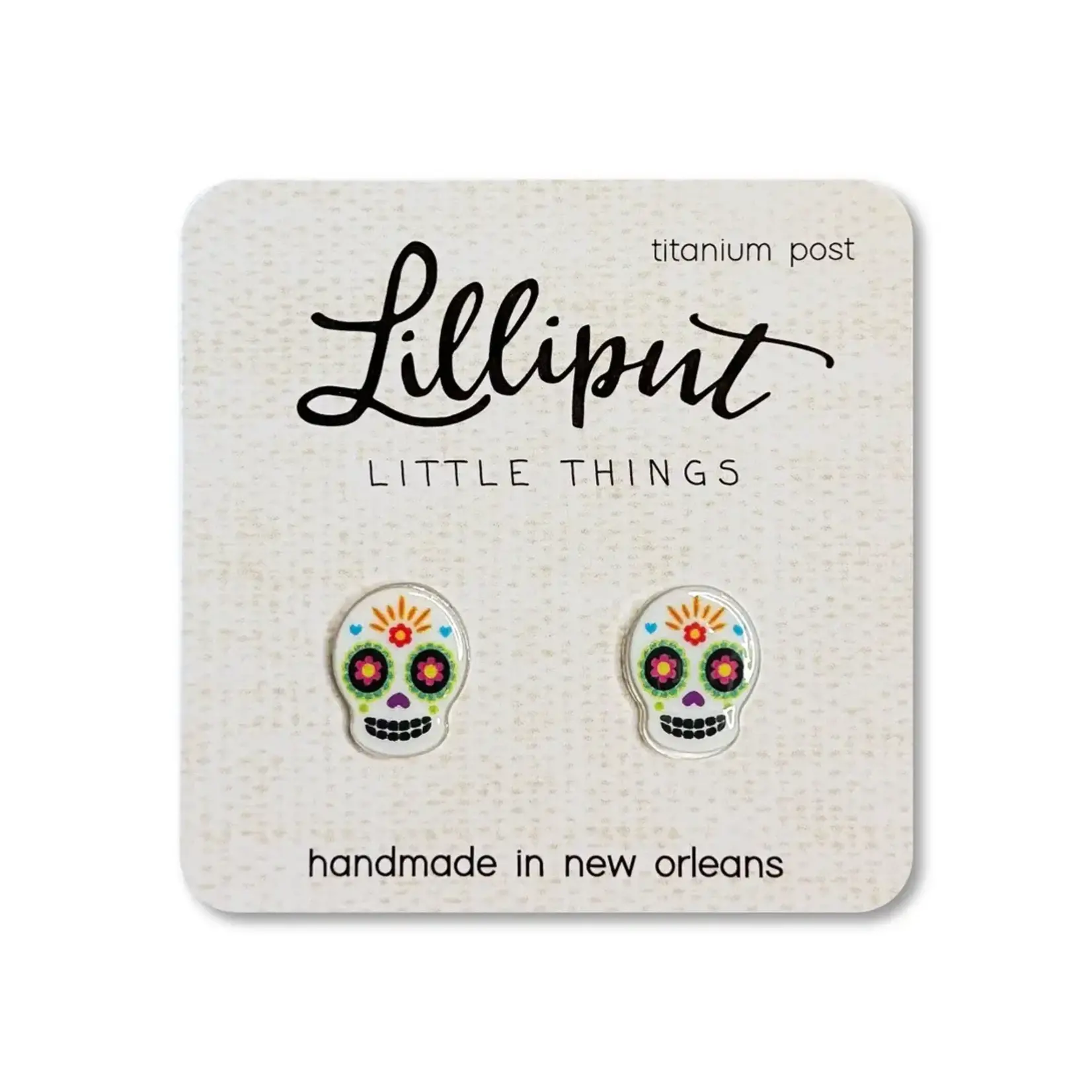 Cute Sugar Skull Earrings