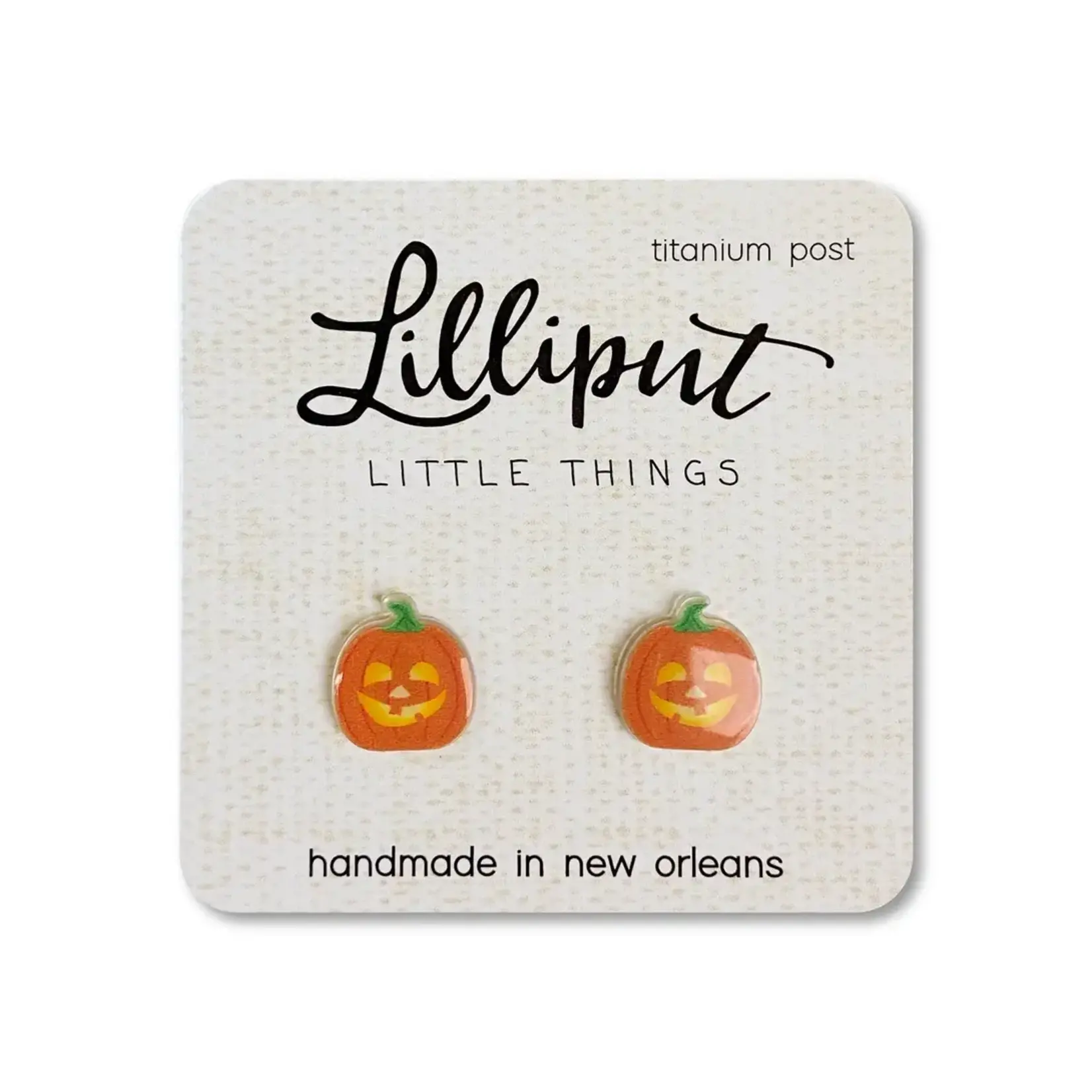 Jack O' Lantern Earrings
