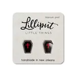 Spooky Coffin Earrings