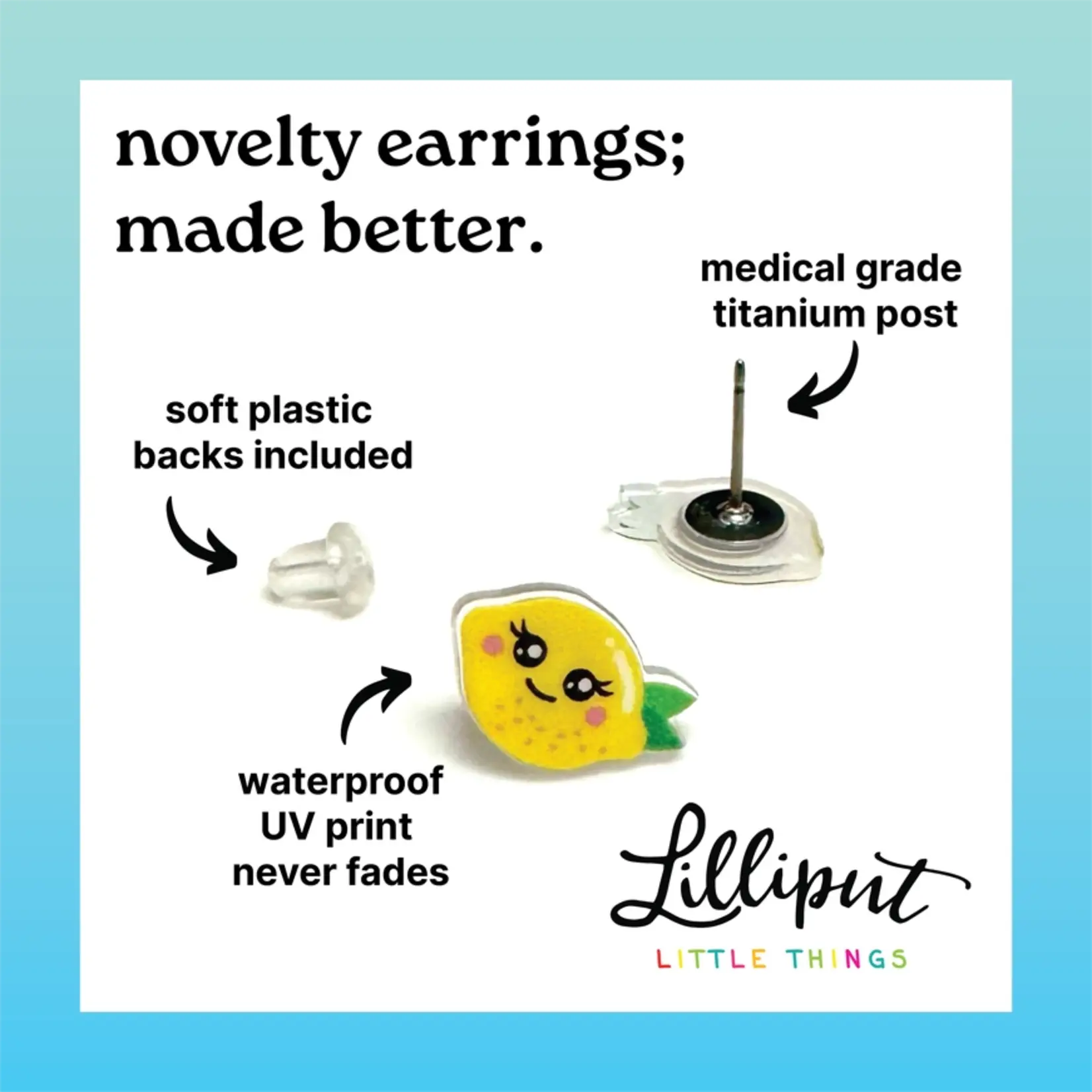 Spooky Black Cat Earrings