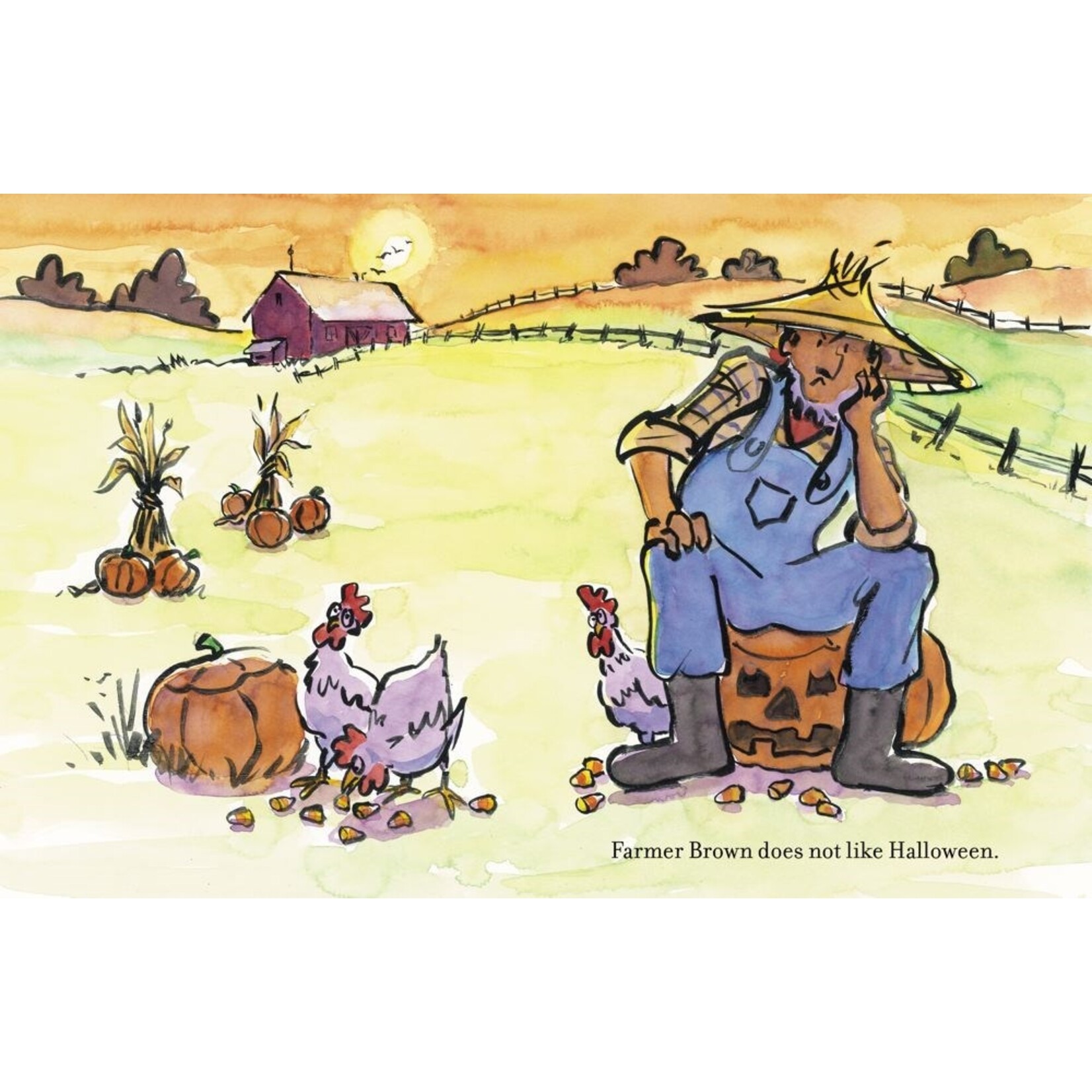 Click, Clack, Boo!: A Tricky Treat (Farmer Brown's Barnyard Tales)
