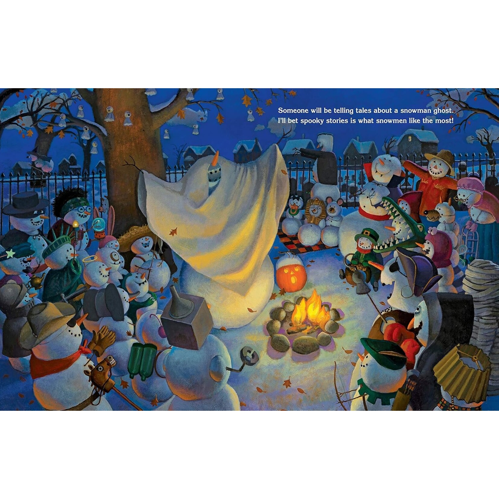 Snowmen at Halloween
