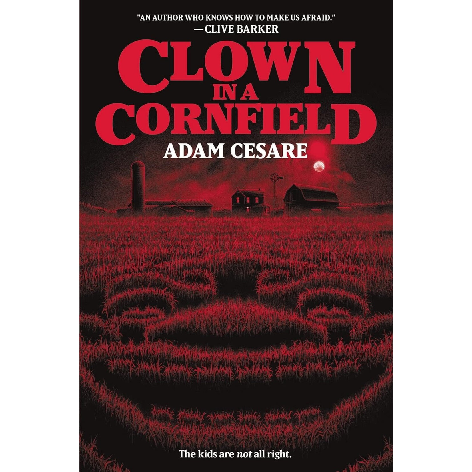 Clown in a Cornfield