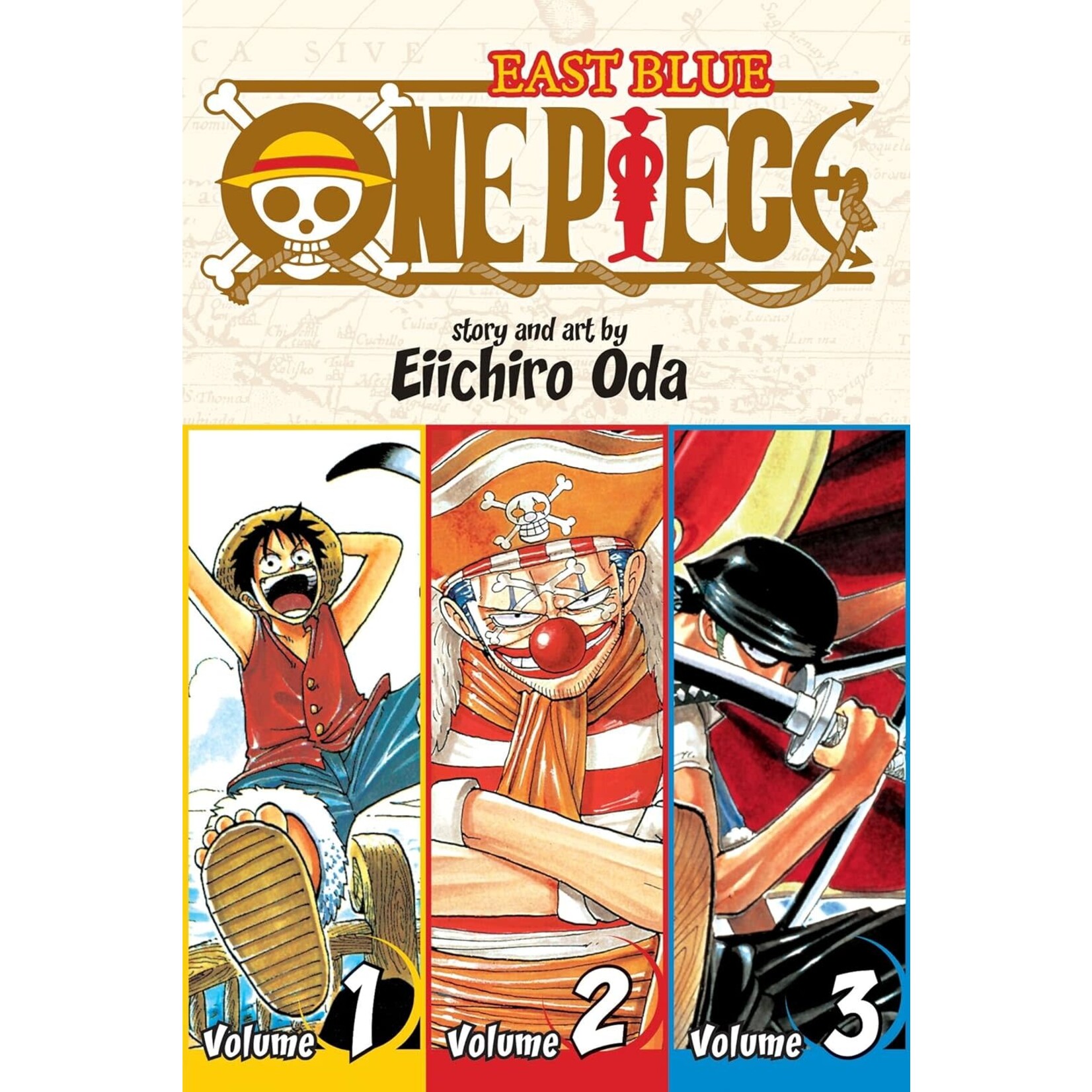VIZ Media LLC One Piece (3-in-1 Omnibus #1)