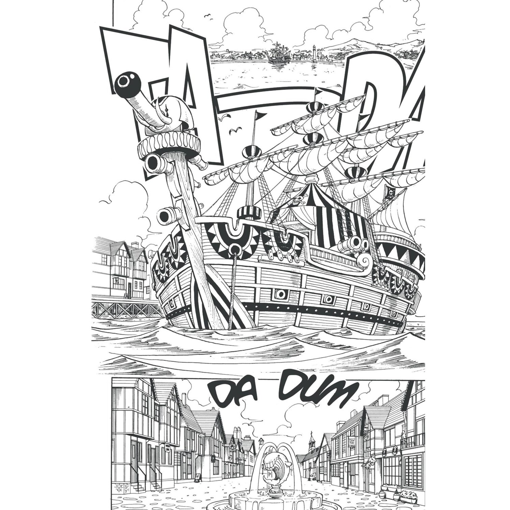 VIZ Media LLC One Piece (3-in-1 Omnibus #1)