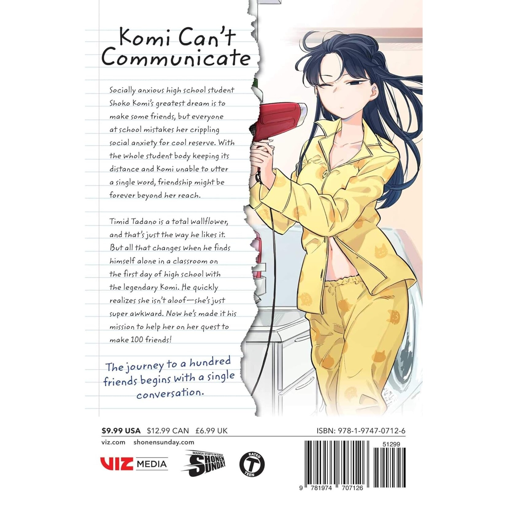 VIZ Media LLC Komi Can't Communicate, Vol. 1