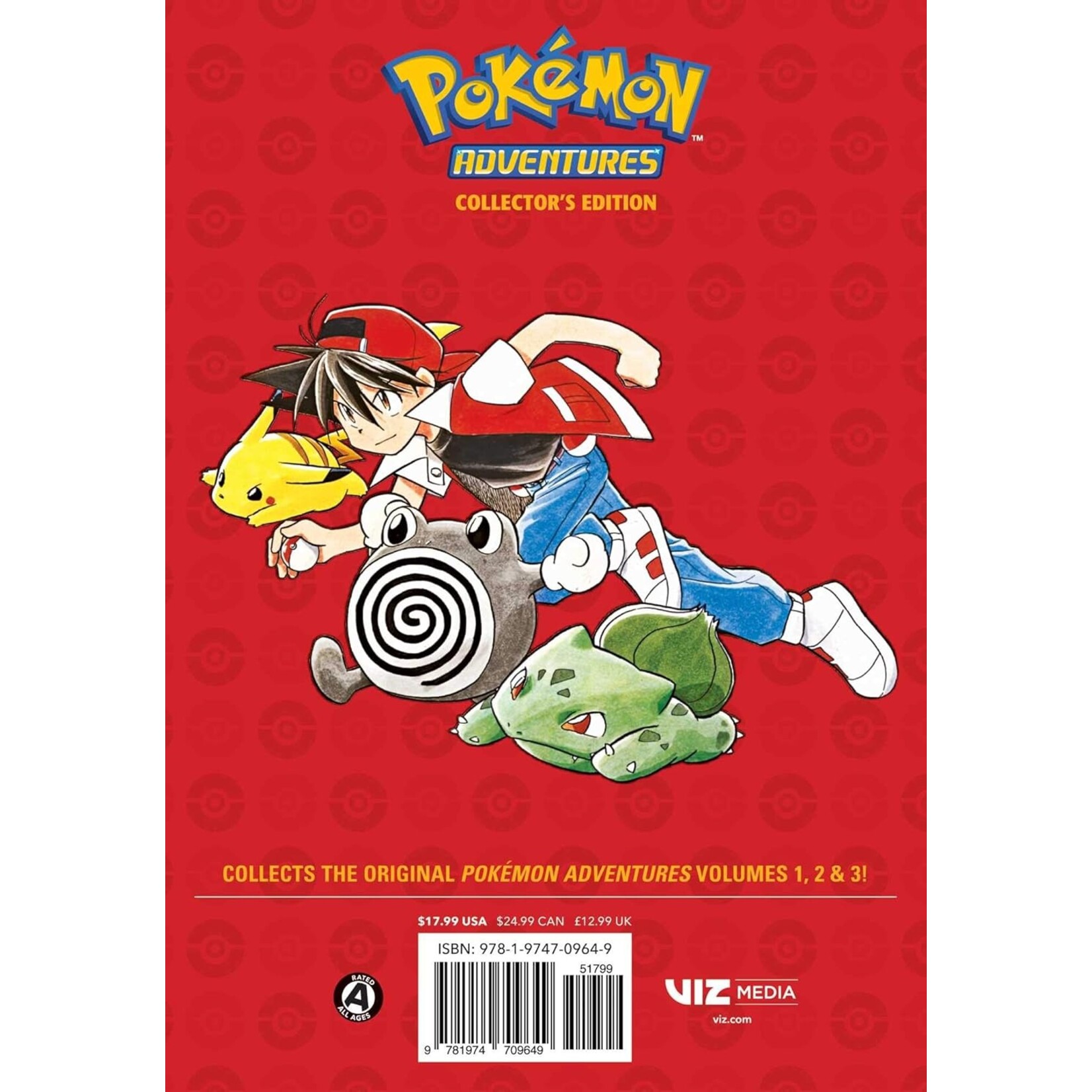 VIZ Media LLC Pokémon Adventures Collector's Edition, Vol. 1