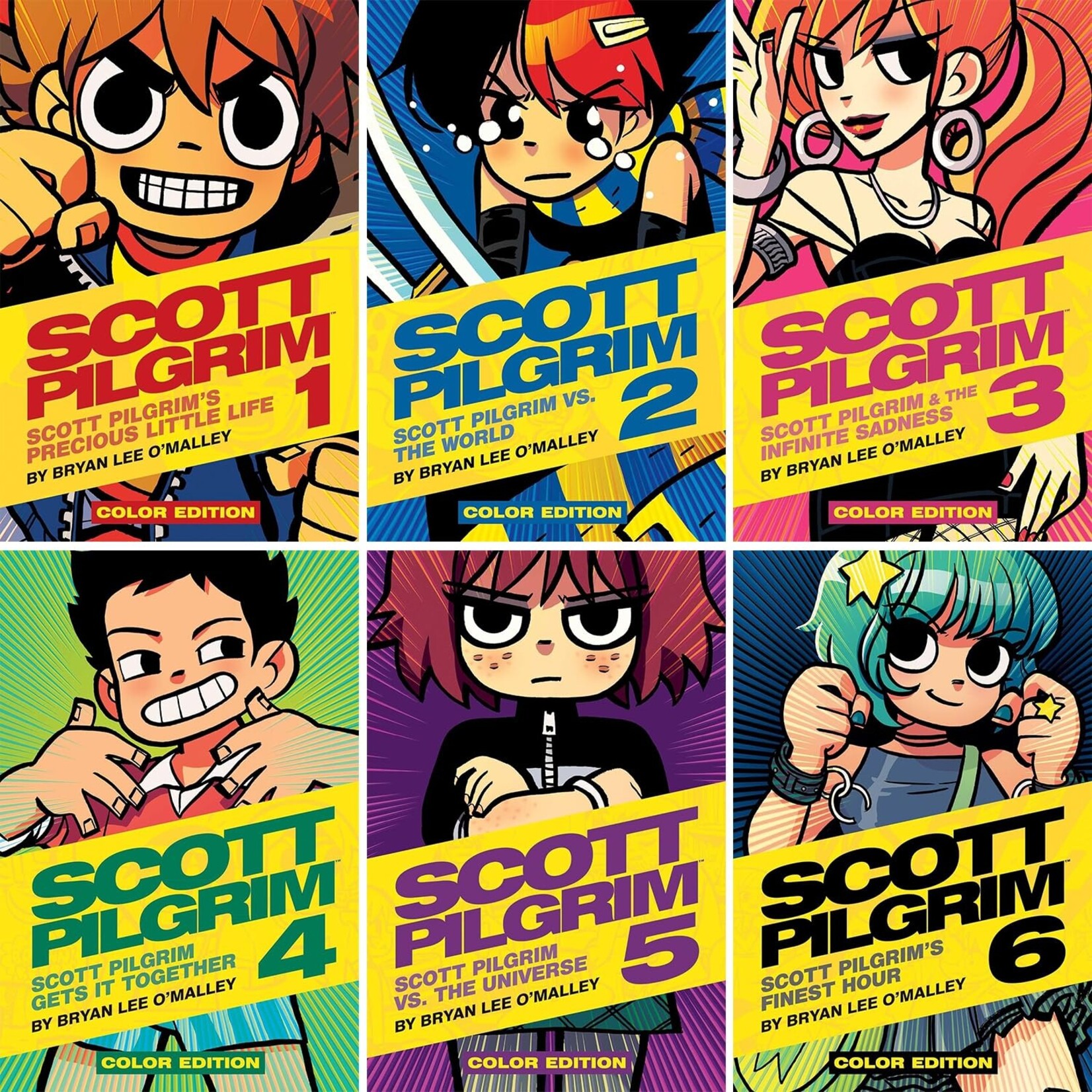 Scott Pilgrim's Precious Little Life: Color Edition (Vol. 1)