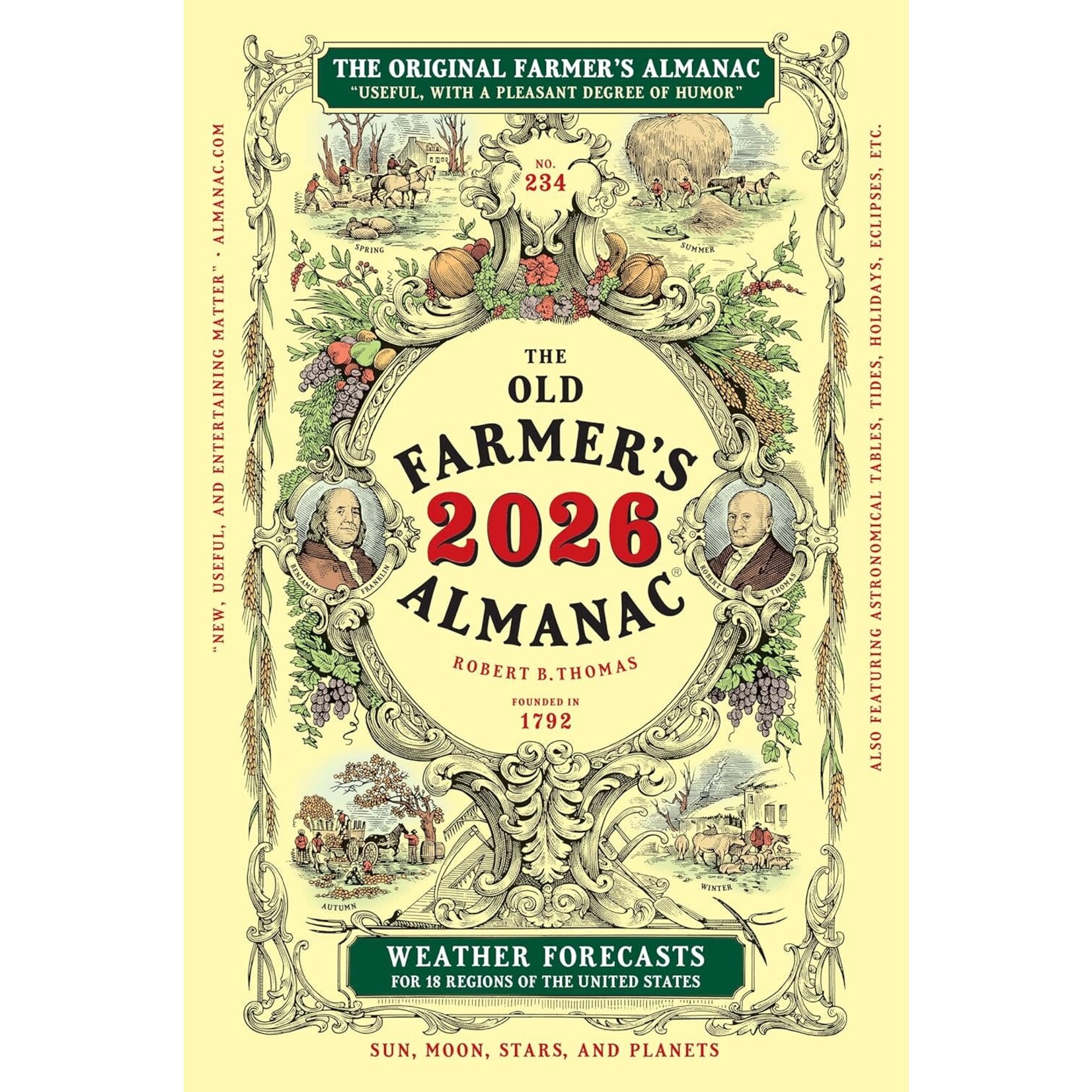 The 2026 Old Farmer's Almanac Trade Edition