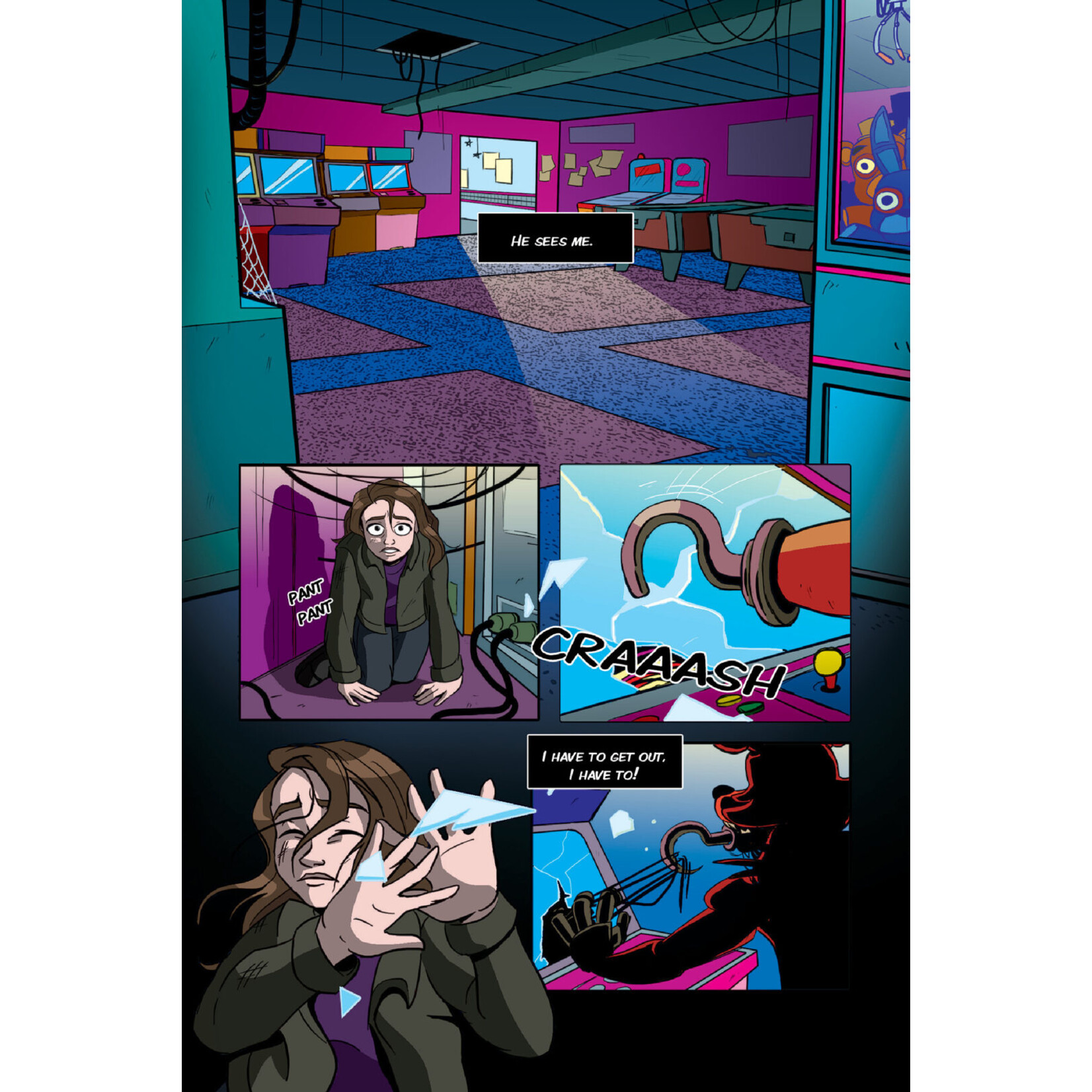 The Silver Eyes (Five Nights at Freddy's Graphic Novel #1)