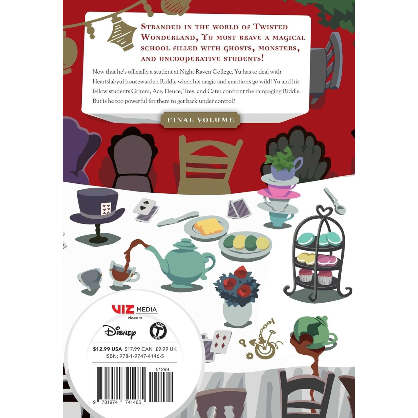 VIZ Media LLC Disney Twisted-Wonderland, The Manga: Book of Heartslabyul (Vol. 4)