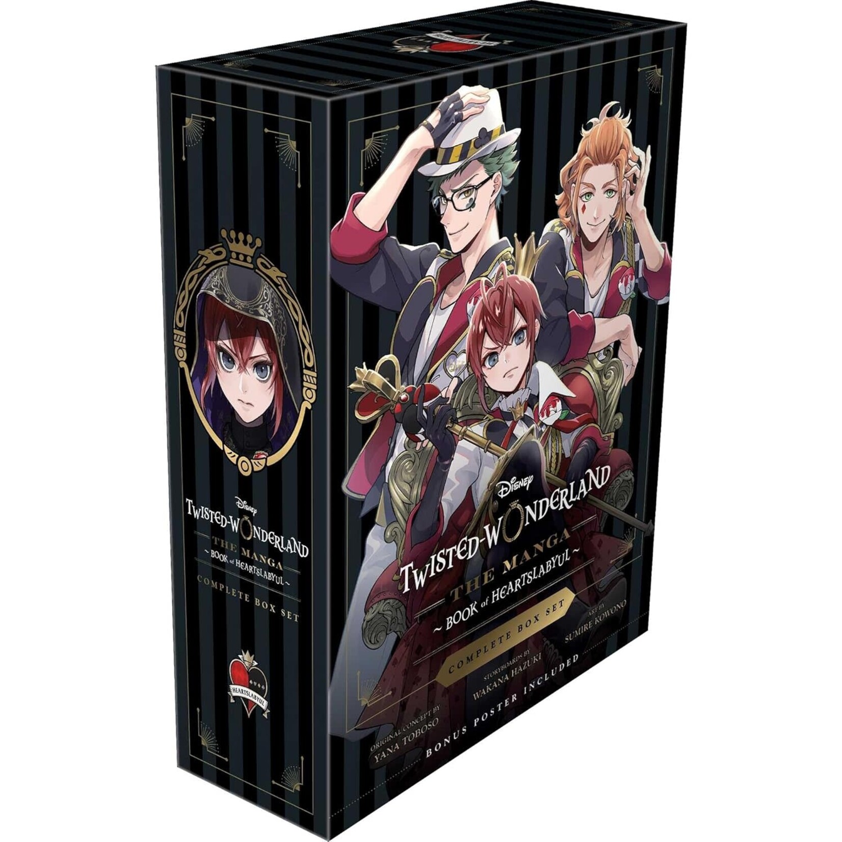 VIZ Media LLC Disney Twisted-Wonderland: Book of Heartslabyul - Complete Box Set (#1-4)