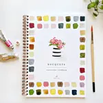 emily lex studio Bouquets Watercolor Workbook