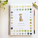 emily lex studio Animals Watercolor Workbook