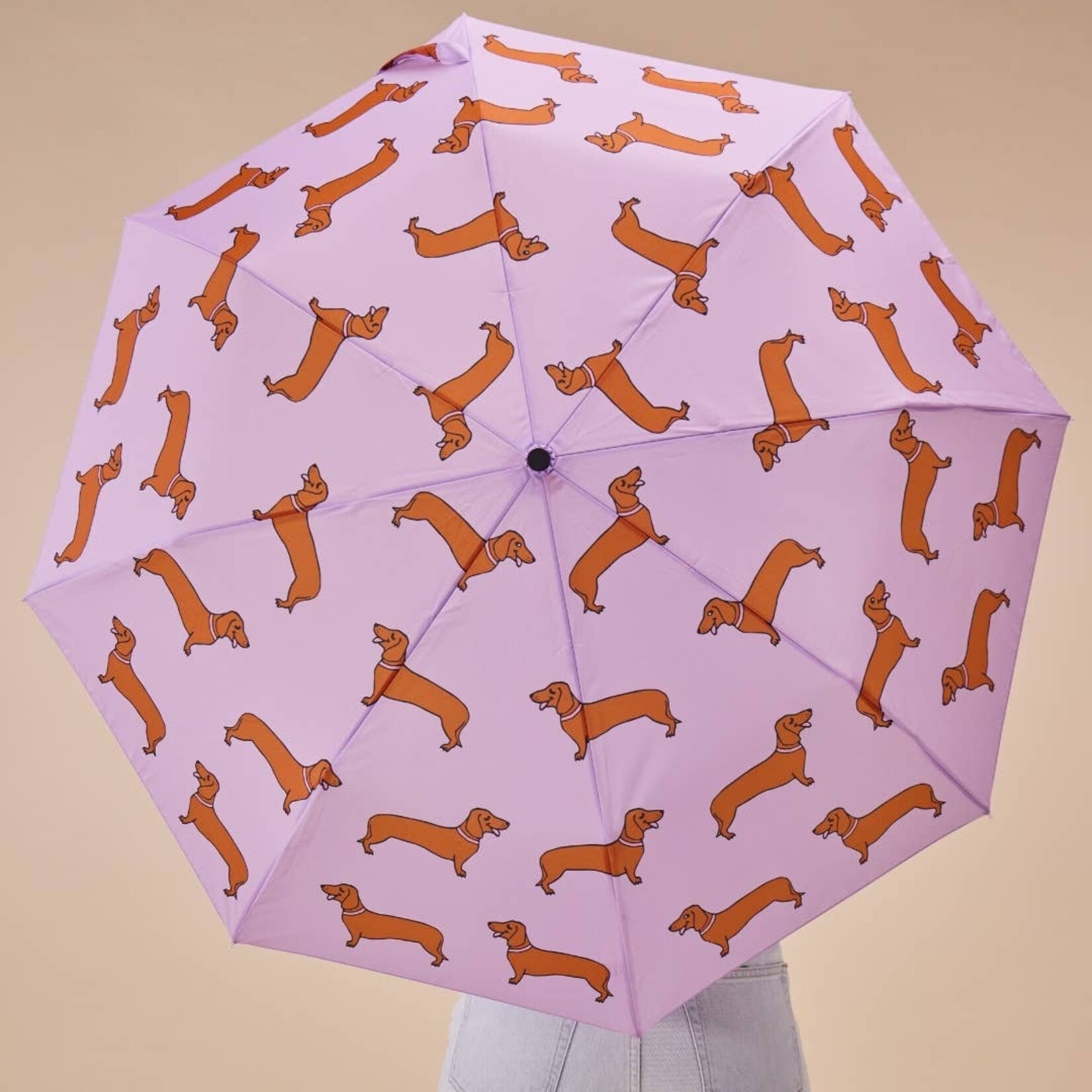 Dachshund - Compact Eco-friendly Duck Umbrella