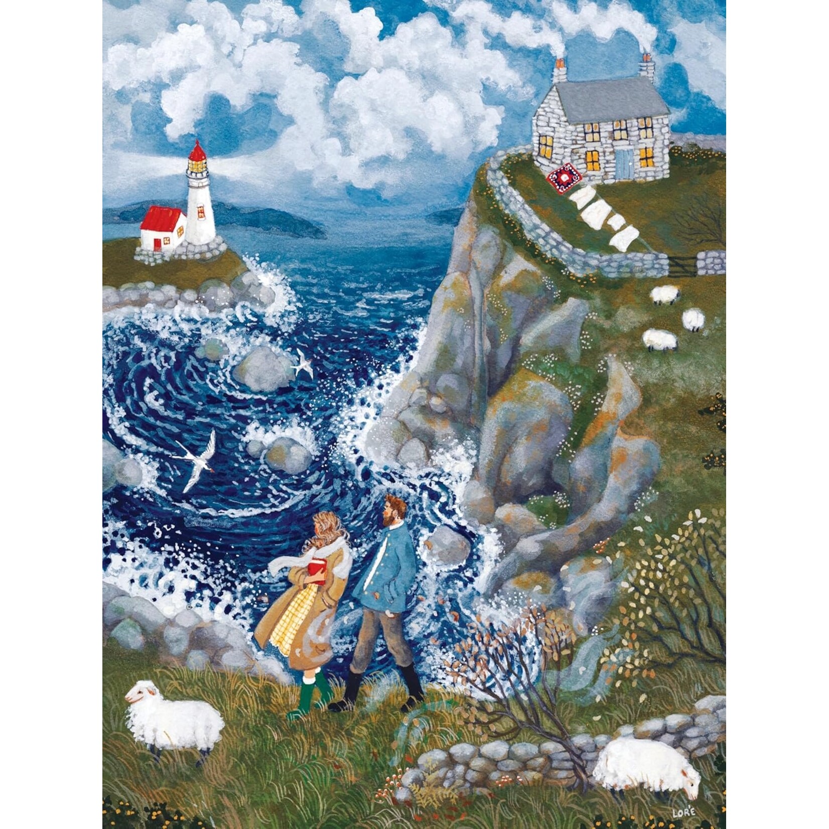 Wind Ridge Cottage - 1000 Piece Puzzle