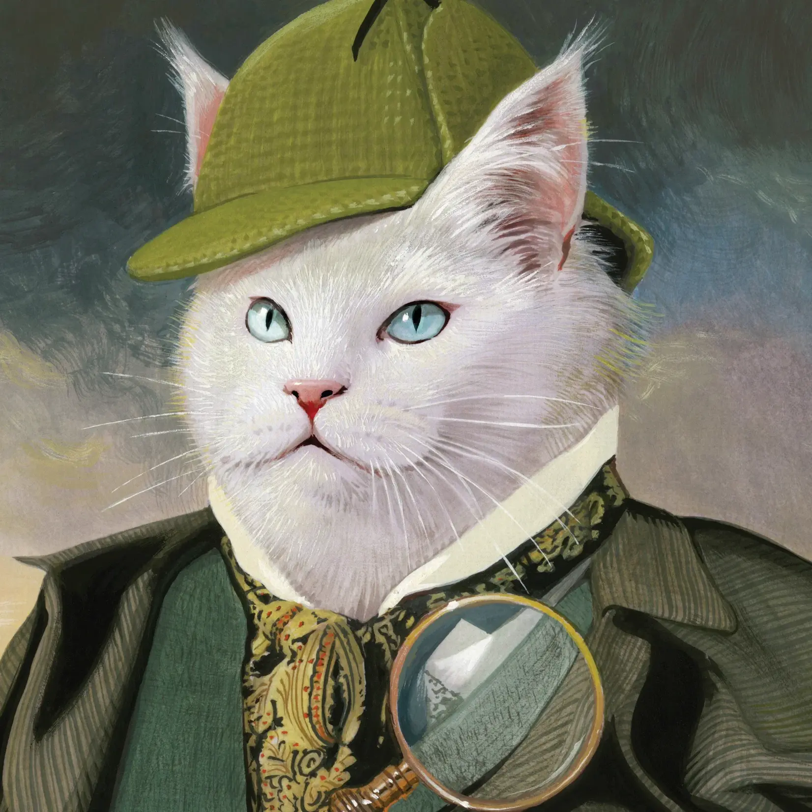 Snowball Cat Detective Mini - 100 Piece Puzzle