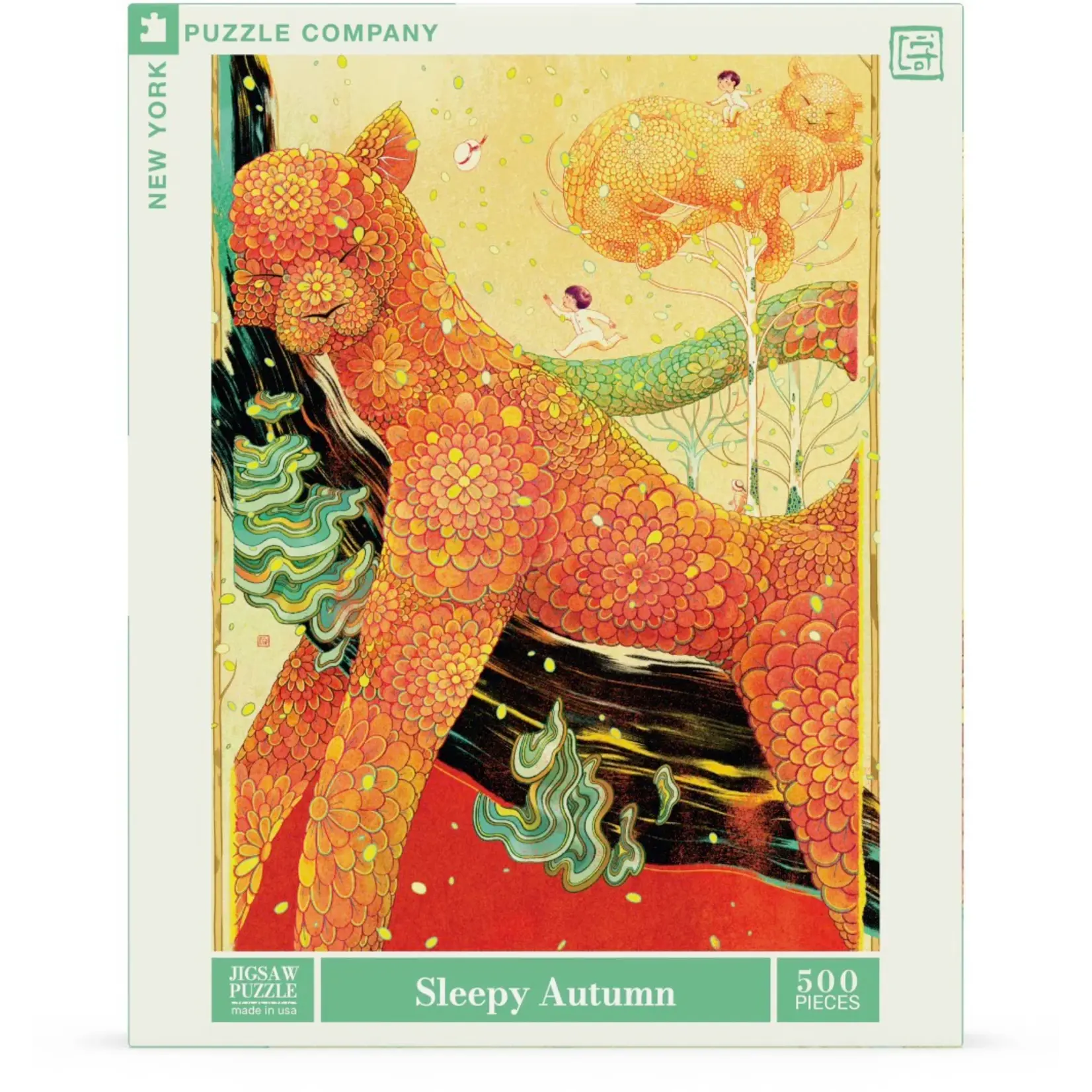 Sleepy Autumn - 500 Piece Puzzle