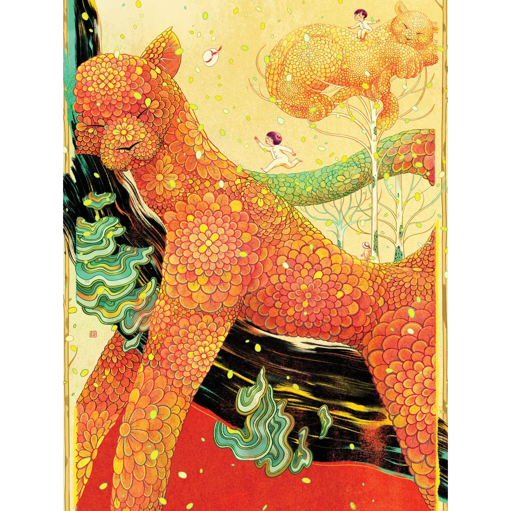 Sleepy Autumn - 500 Piece Puzzle