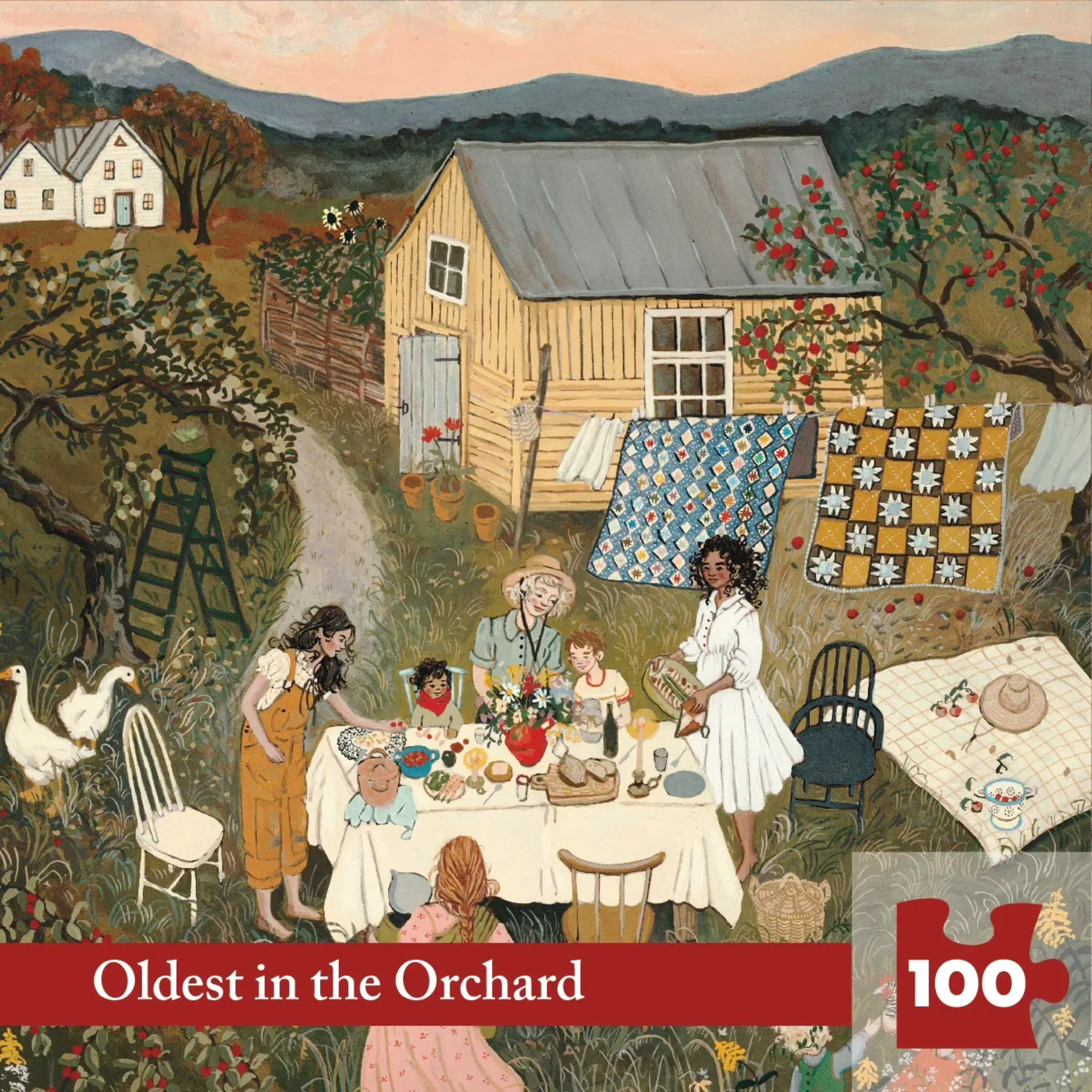 Oldest in the Orchard Mini - 100 Piece Puzzle